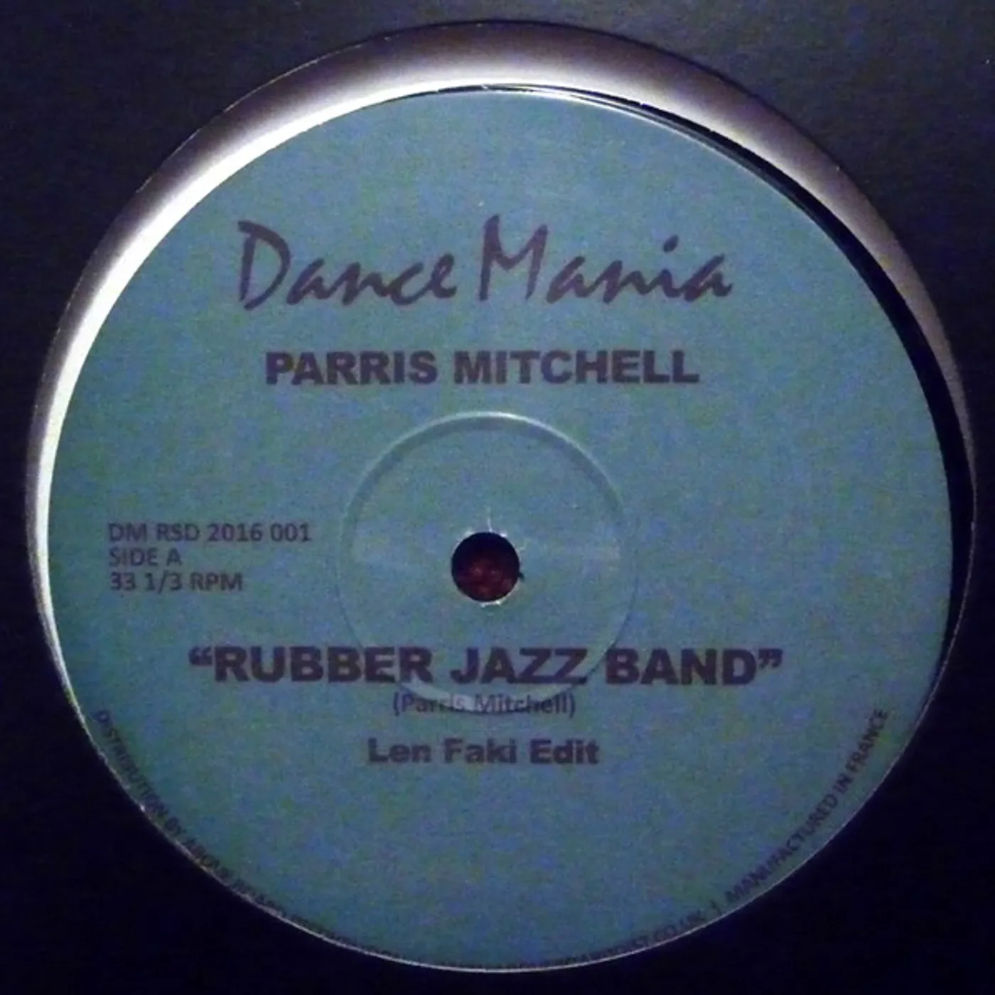 Parris Mitchell RUBBER JAZZ BAND (LEN FAKI EDIT) / COMPUTER Vinyl Record