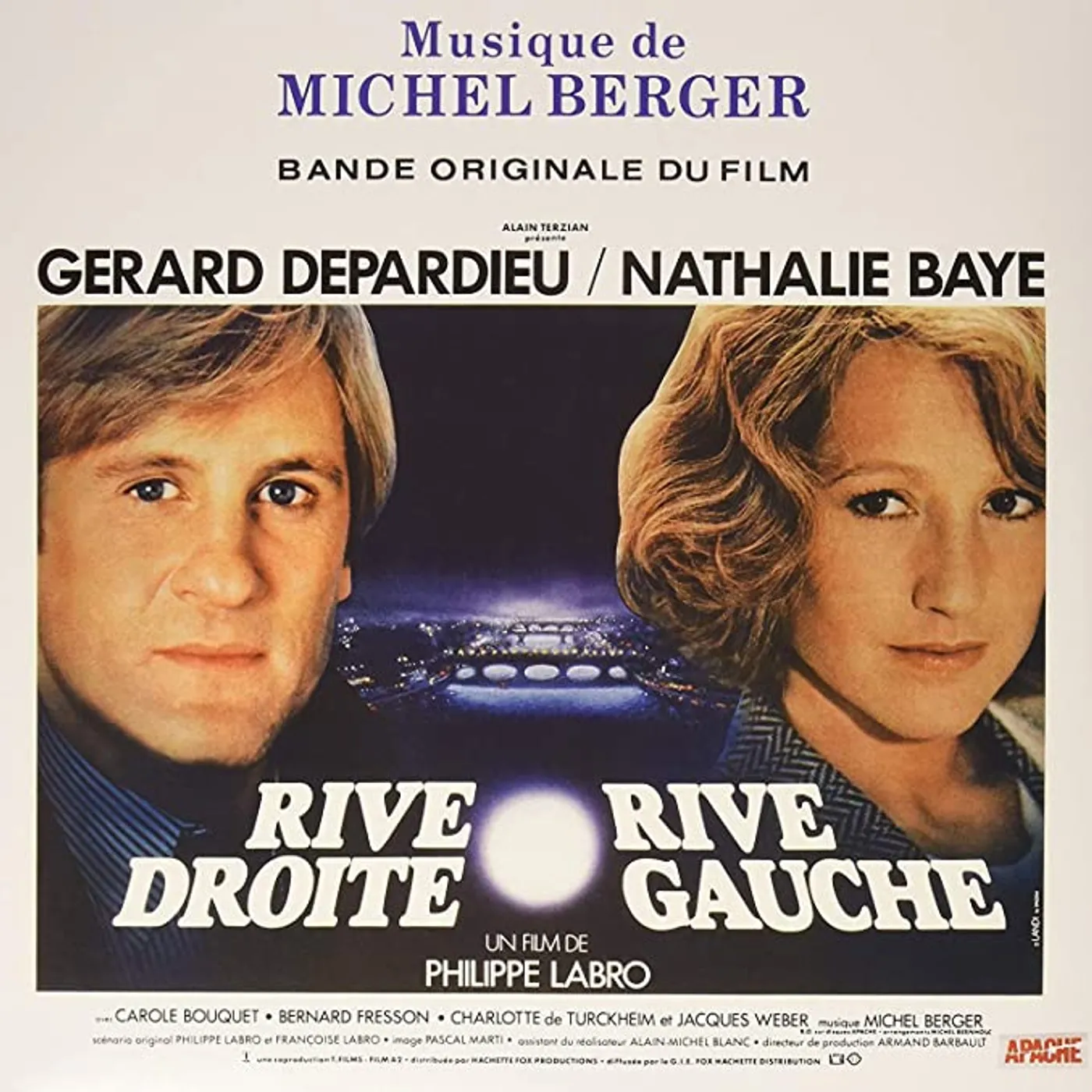 Michel Berger BOF RIVE DROITE RIVE GAUCHE Vinyl Record