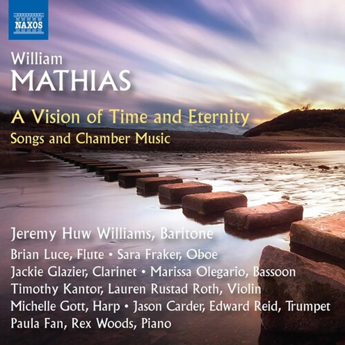 Jeremy Huw Williams MATHIAS: A VISION OF TIME & ETERNITY - SONGS & CHAMBER MUSIC CD