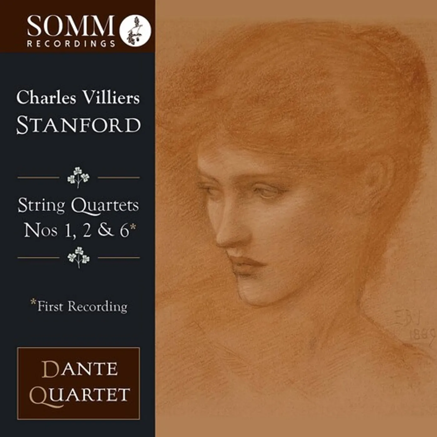 Dante Quartet STANFORD: STRING QUARTETS NOS.1, 2 & 6 CD