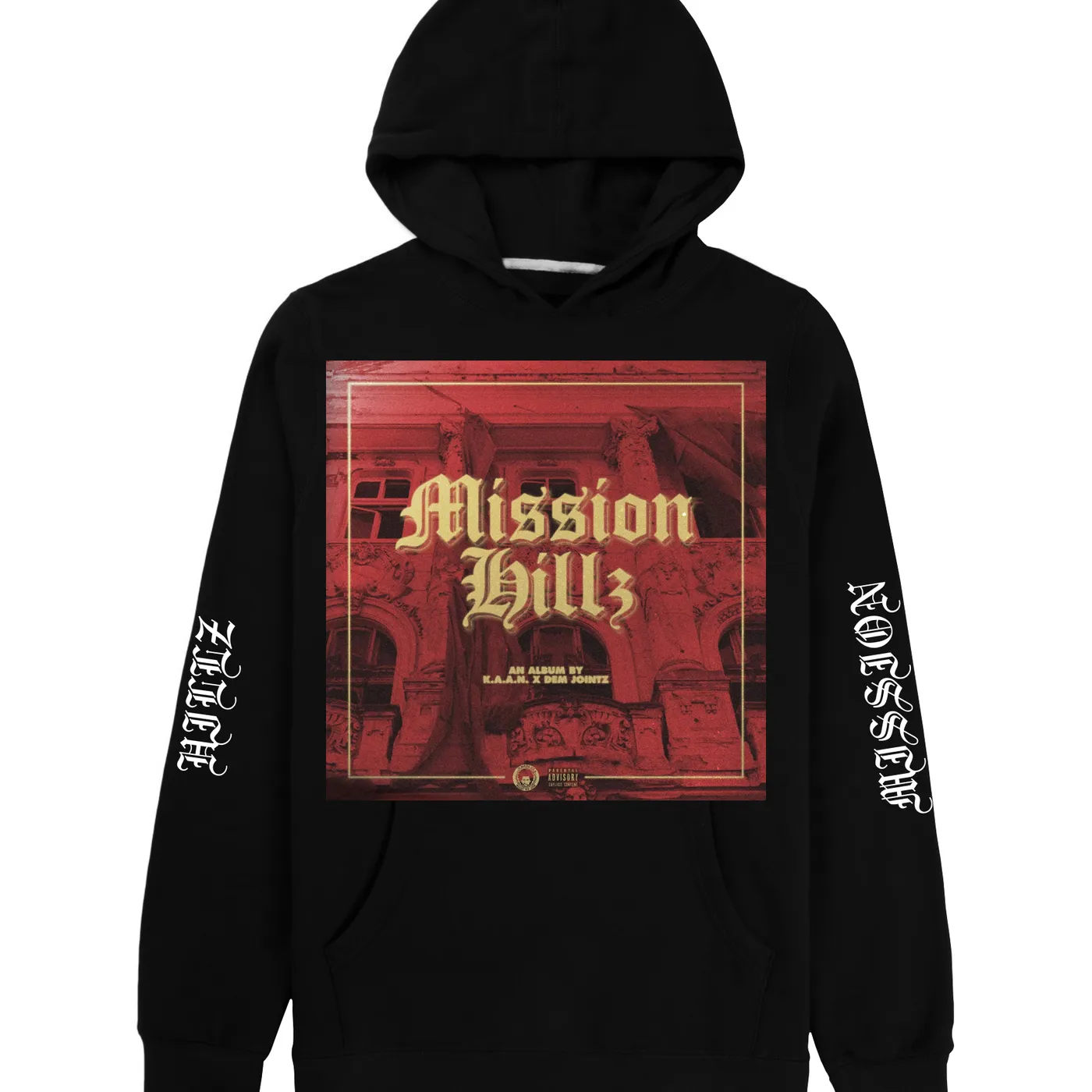 K.A.A.N. "Mission Hillz"  Hoodie