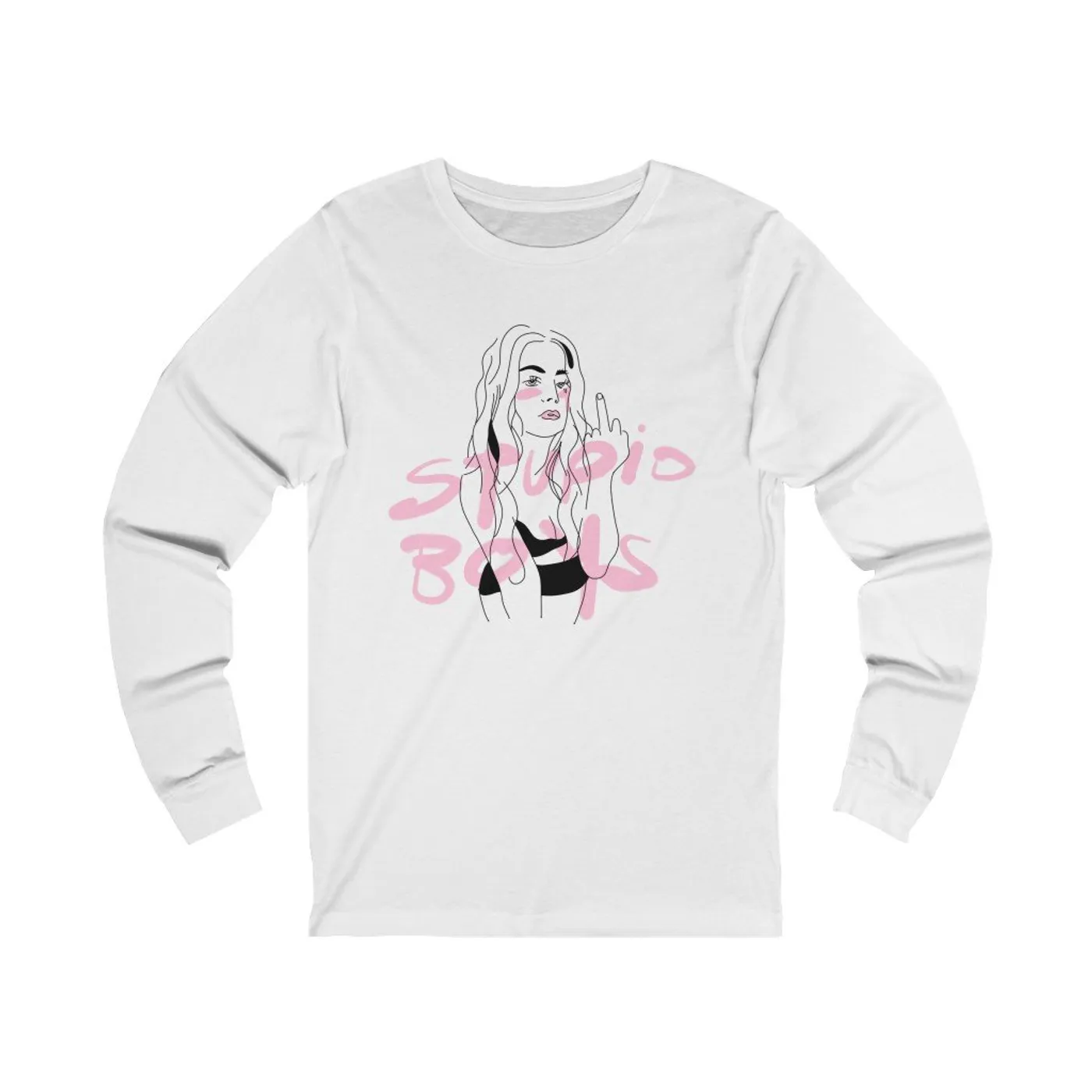Cassidi Stupid Boys Long Sleeve Tee