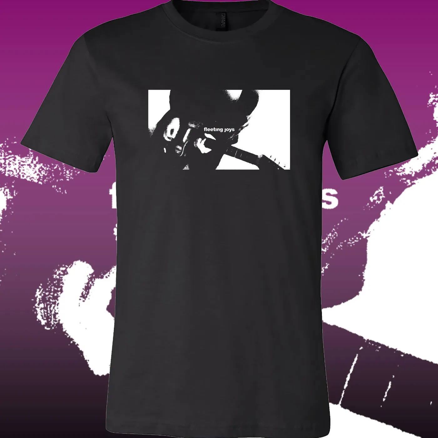 Fleeting Joys Heavy Cotton Guitar Tshirt