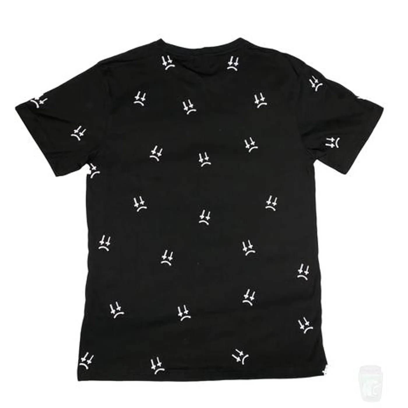 Lee Scott 'All Over Cross Face' T-Shirt