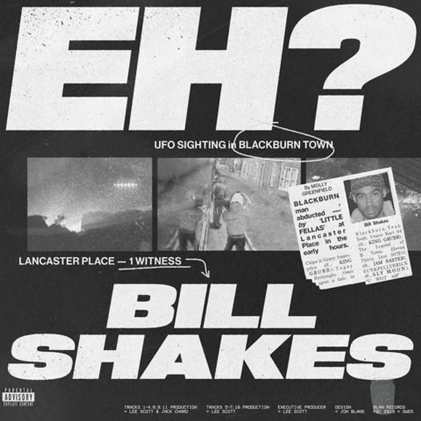 Bill Shakes 'Eh?' (Limited Edition Black 12" Vinyl)