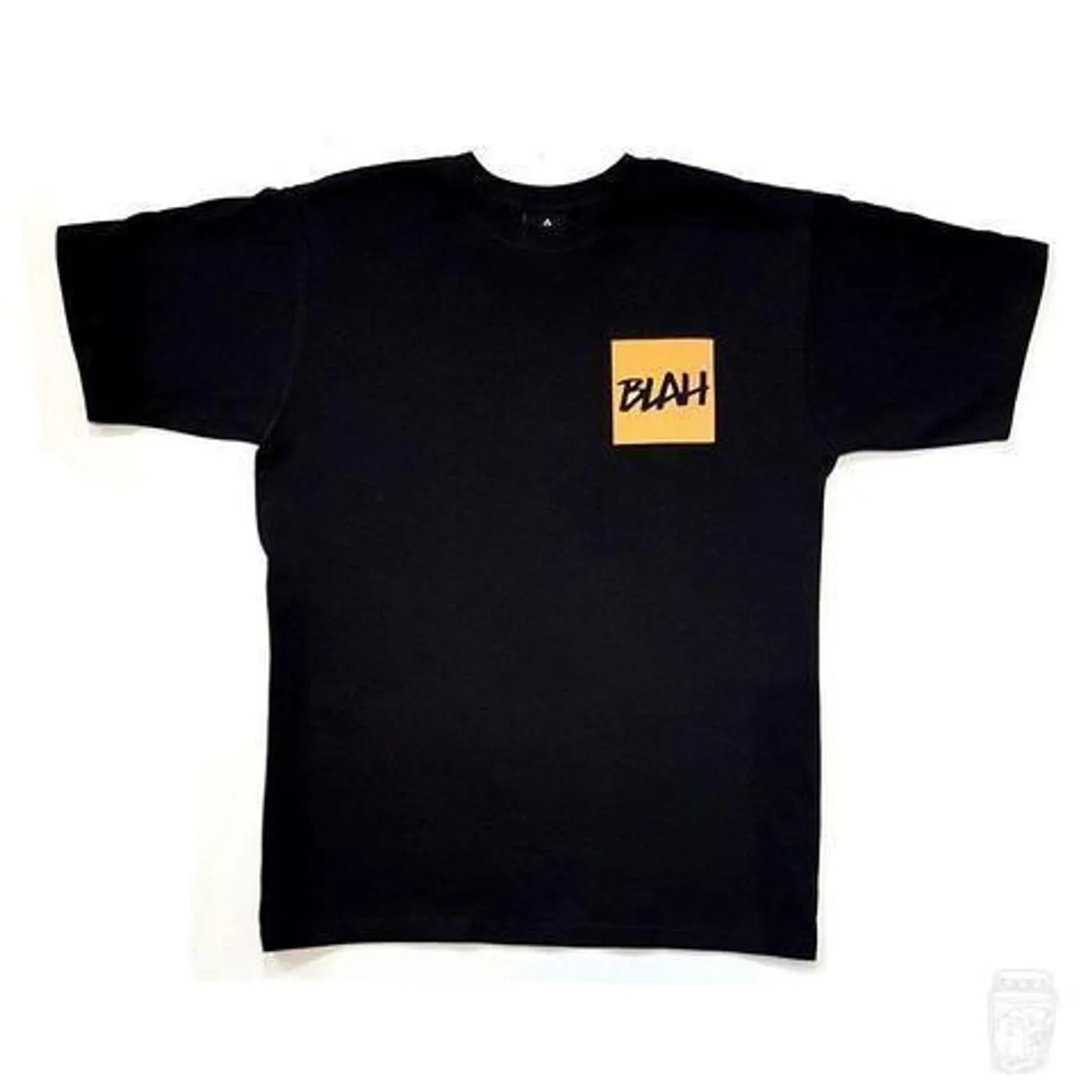 Blah Records 'Blah Quadrat Logo' T-Shirt (Black)