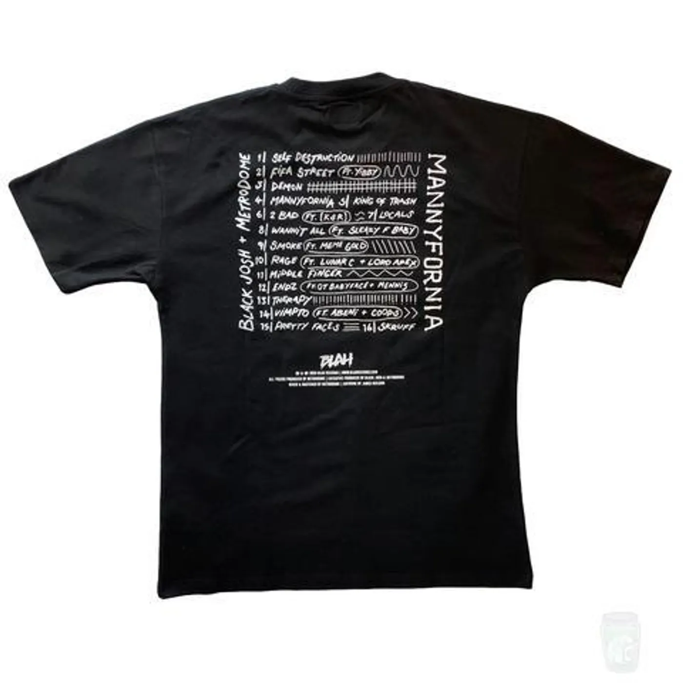 Black Josh MANNYFORNIA T-Shirt