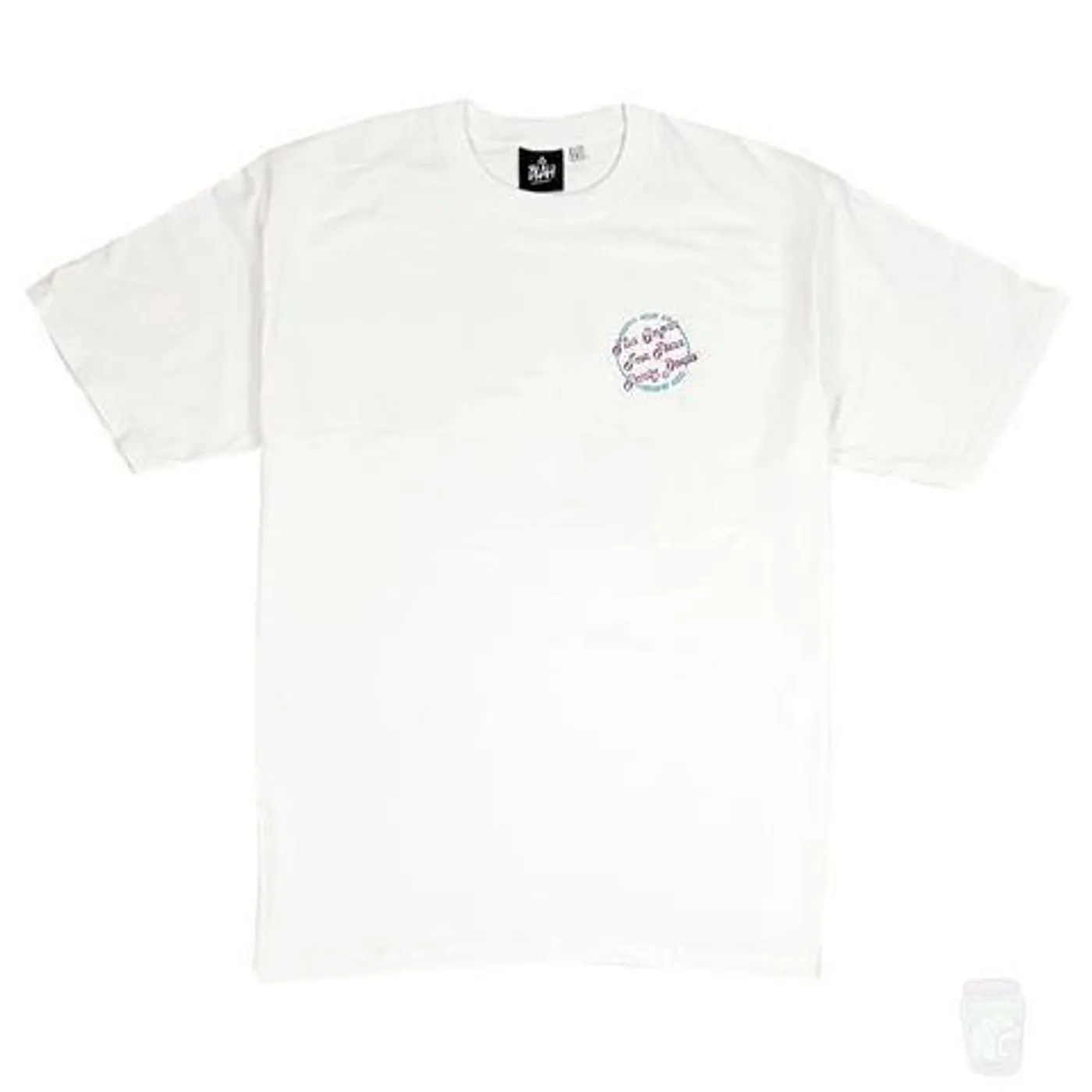 Blah Records 'Happy Hour' T-Shirt (White)