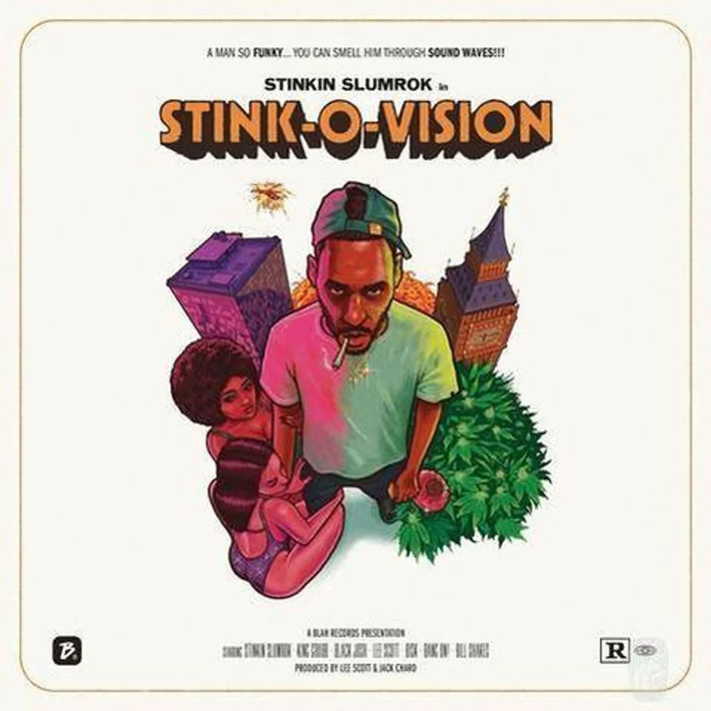 Stinkin Slumrok - Stink-O-Vision (Limited Edition Black 12" Vinyl)
