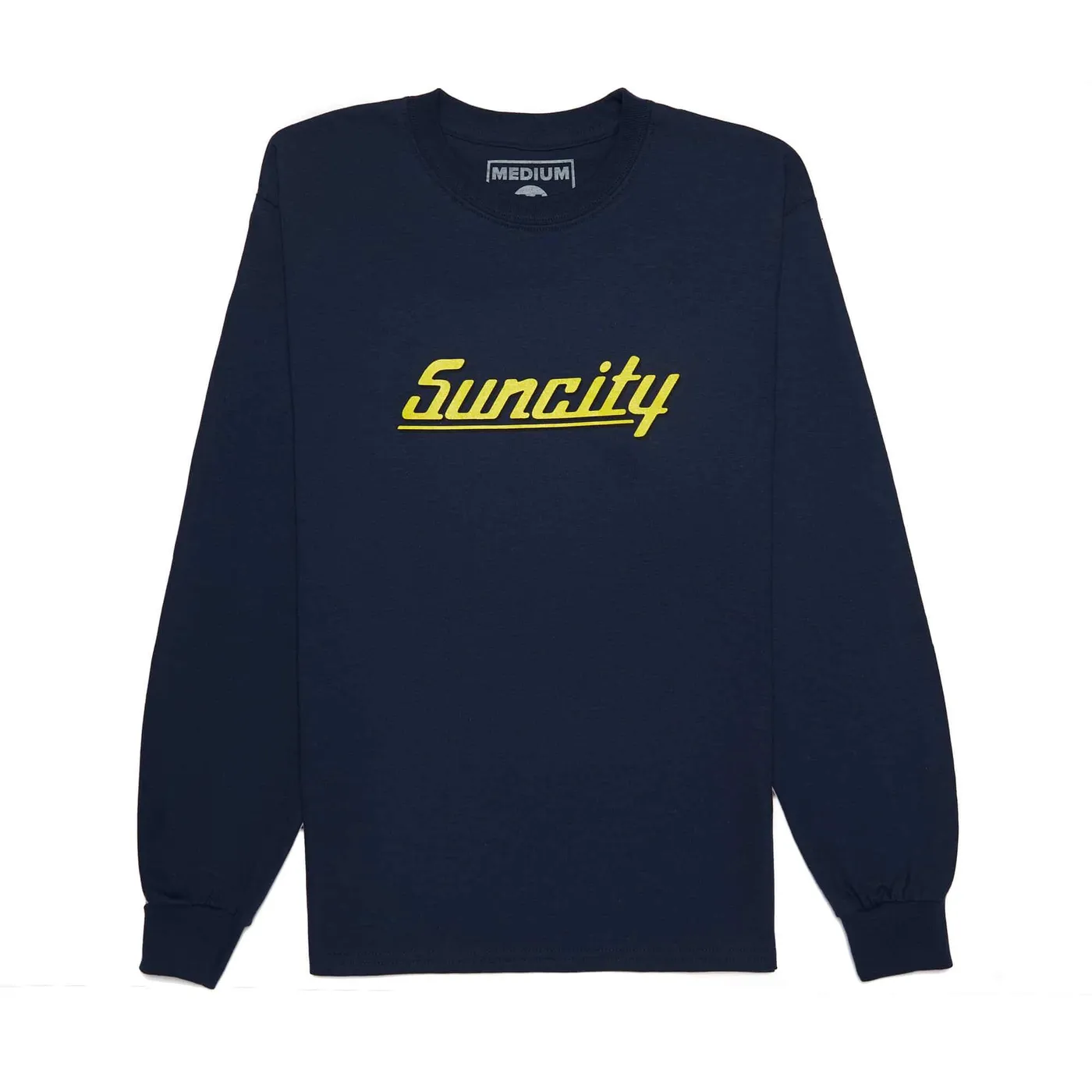 Khalid 'Suncity' Long Sleeve Tee + Digital Download - Navy