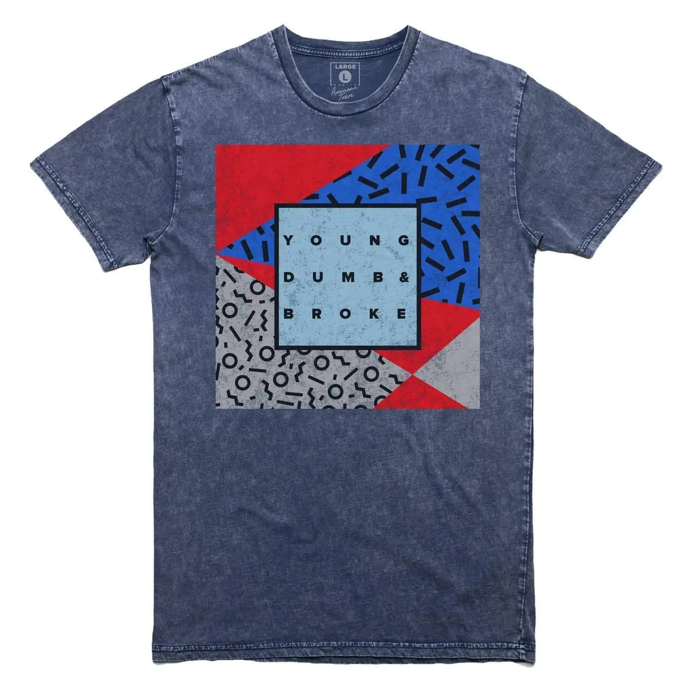 Khalid 'Young Dumb and Broke' Stone Washed Tee