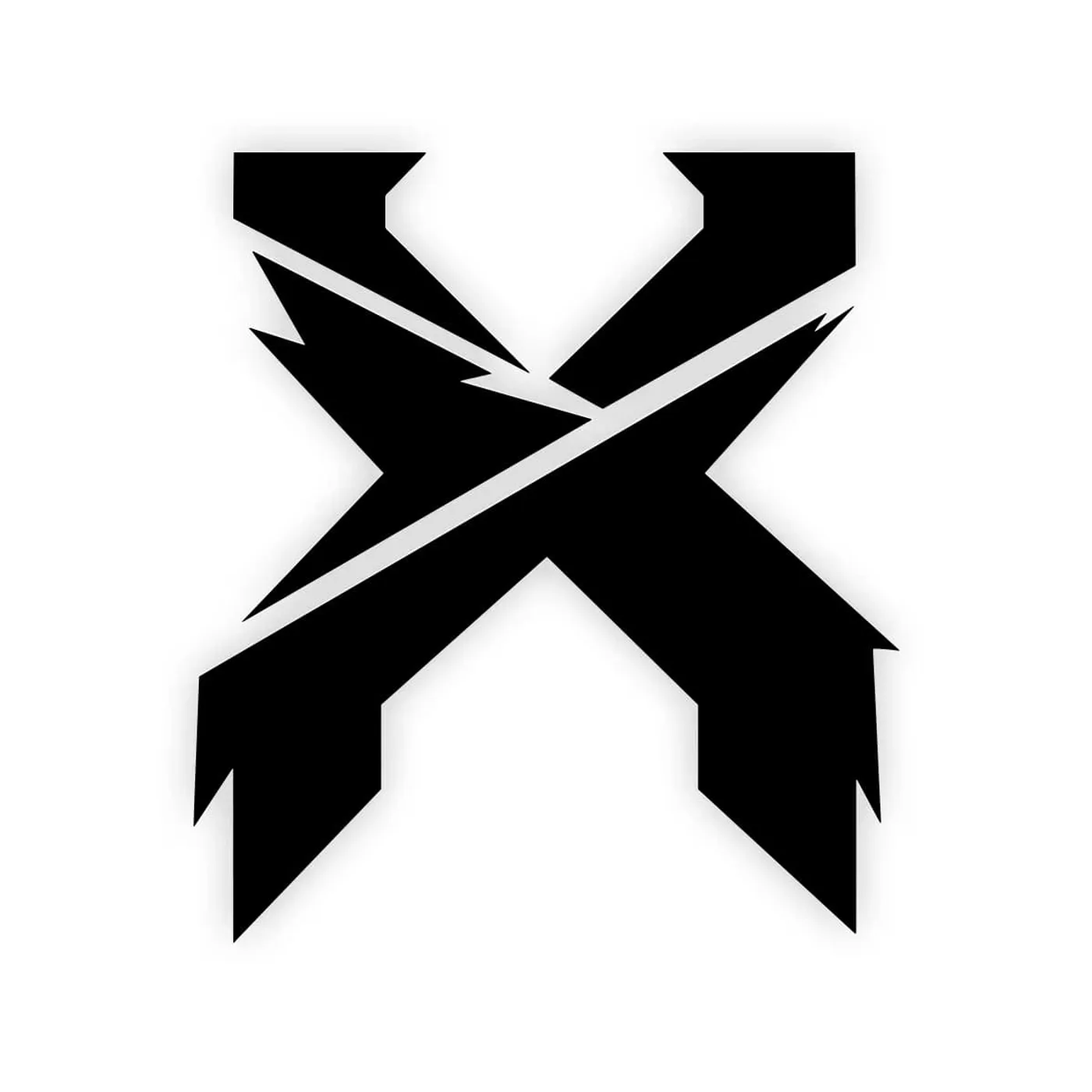 Excision 'Sliced'  Symbol Vinyl Decal
