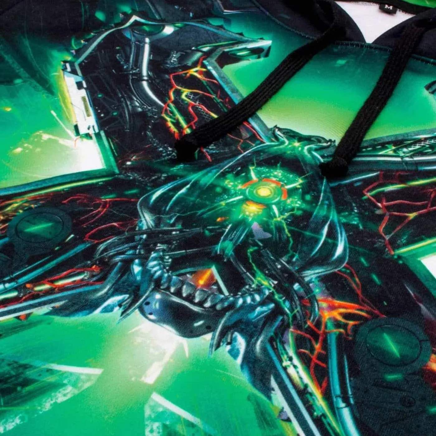 Excision 'The Paradox Tour 2018' Dye Sub Hoodie - Green/Black