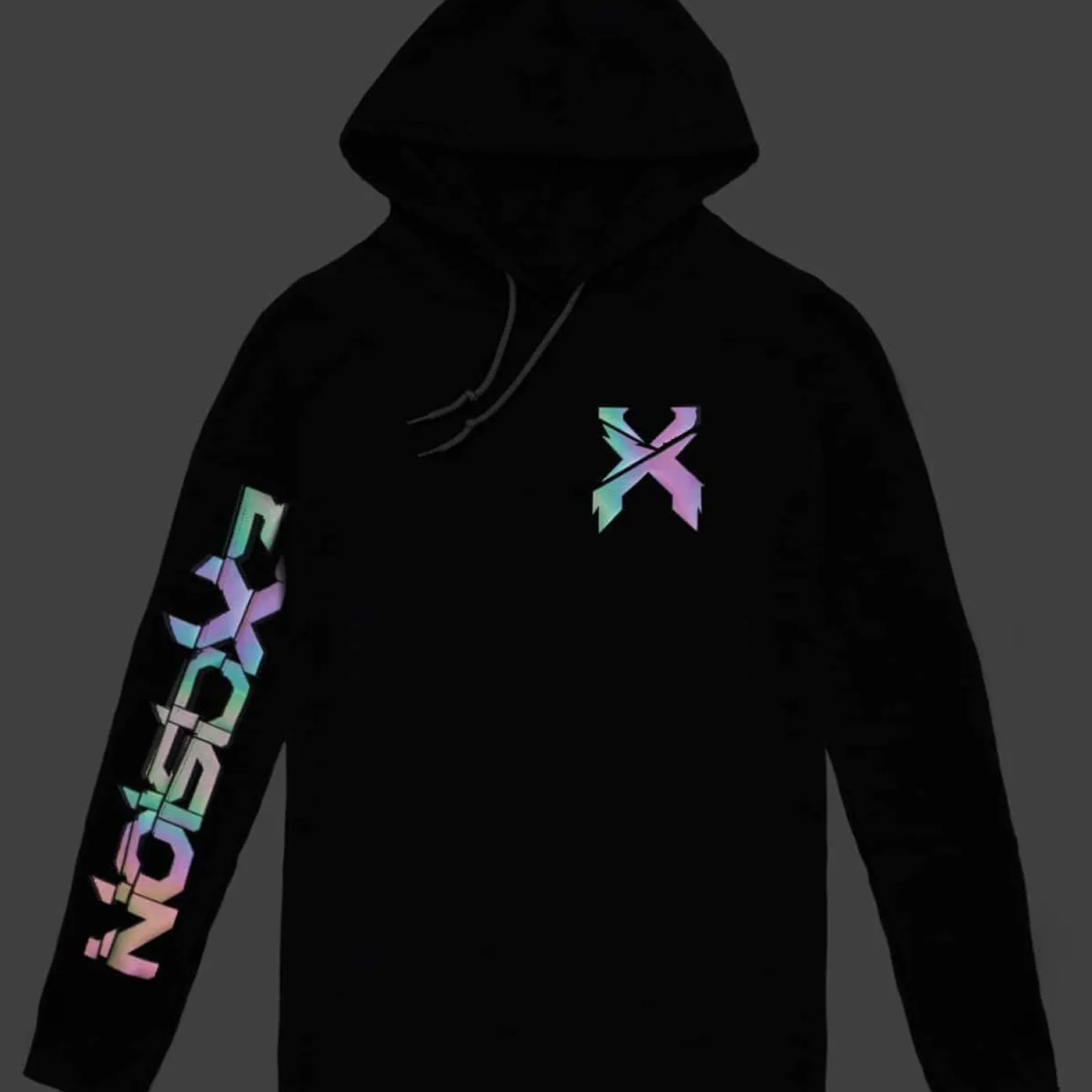 Excision Spectrum Reflective Lightweight Hoodie
