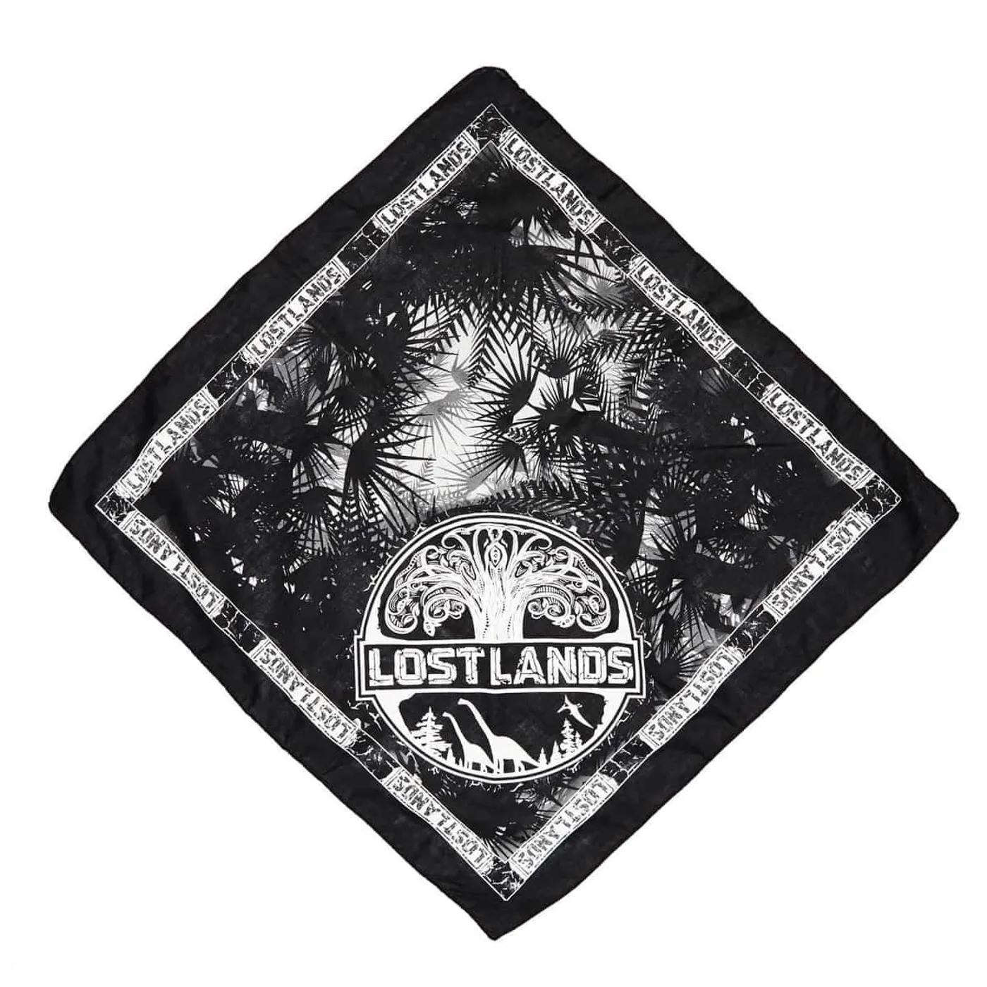 Excision Lost Lands 'Tree of Life' Bandana (White)