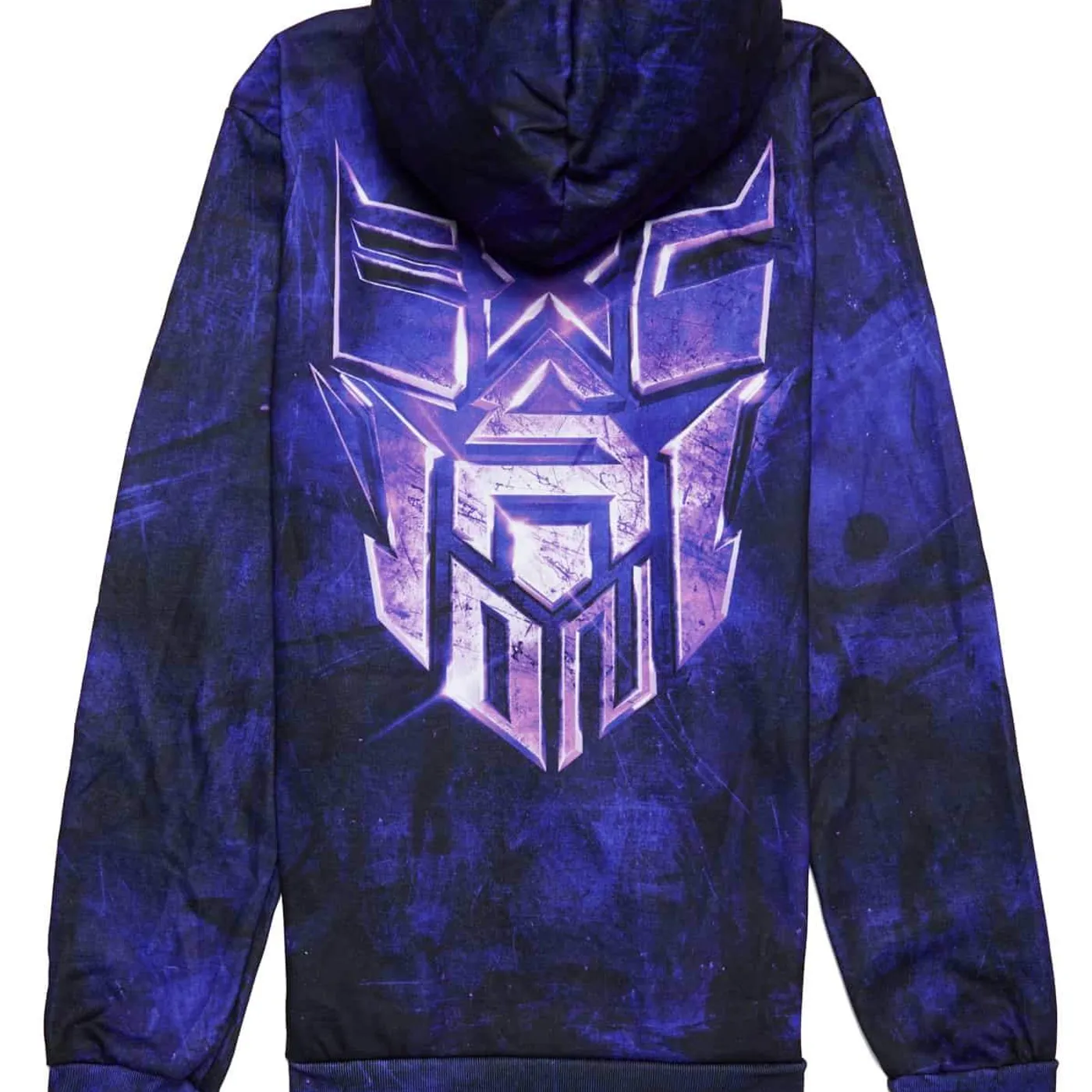 Excision ‘Decepticon’ Full-Zip Hoodie - Sapphire
