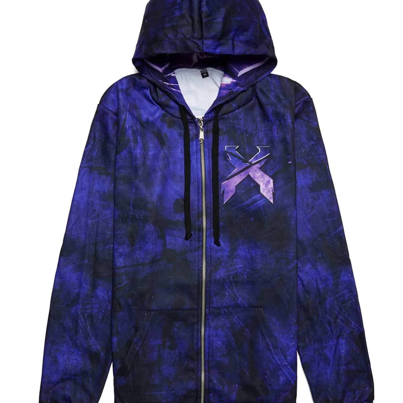 Excision ‘Decepticon’ Full-Zip Hoodie - Sapphire