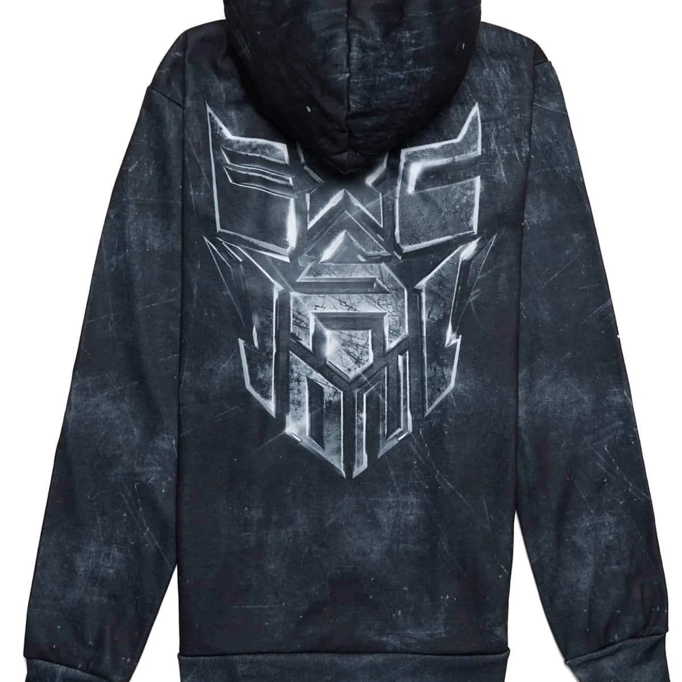Excision ‘Decepticon’ Full-Zip Hoodie - Onyx