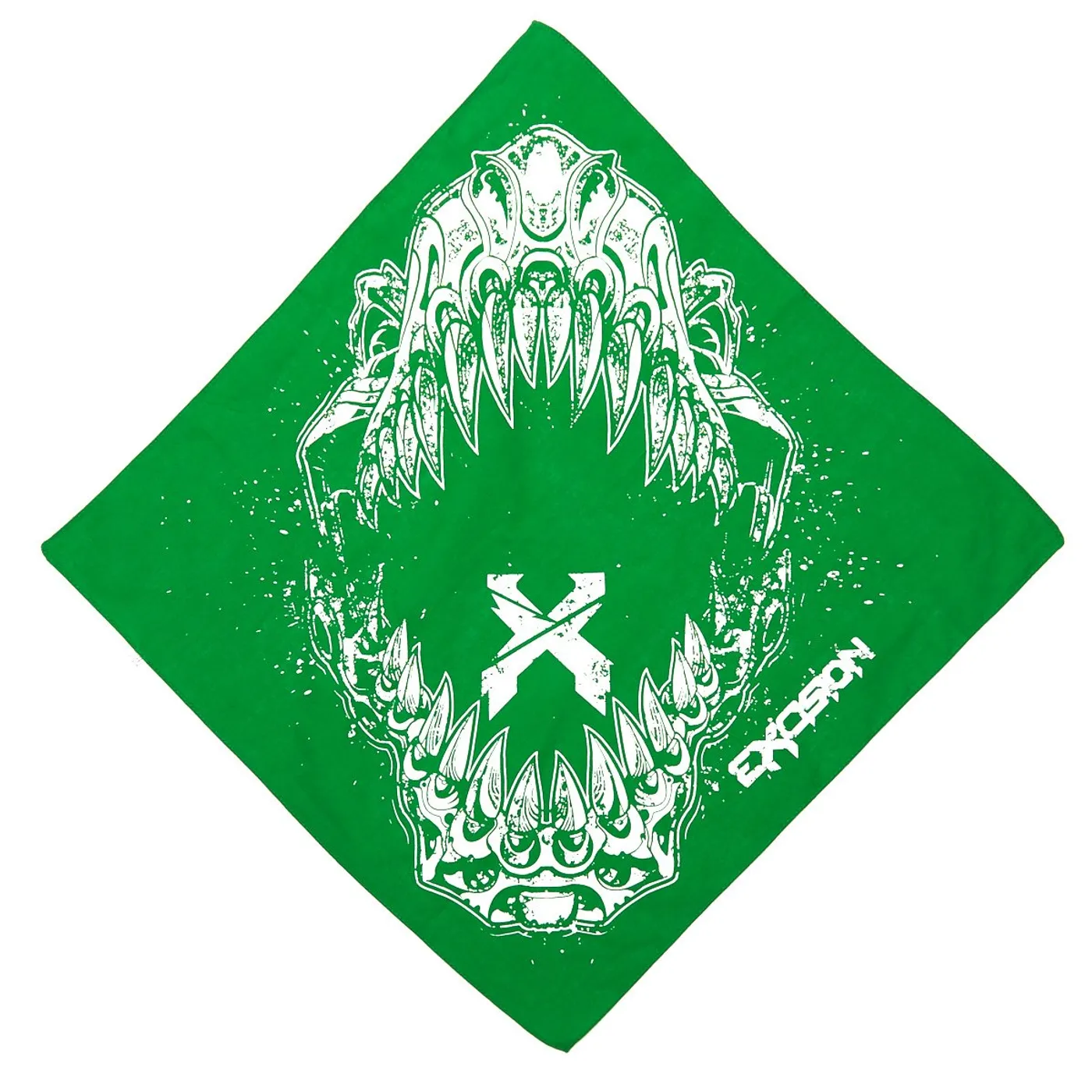 Excision 'Rex Jaw' Bandana - Green