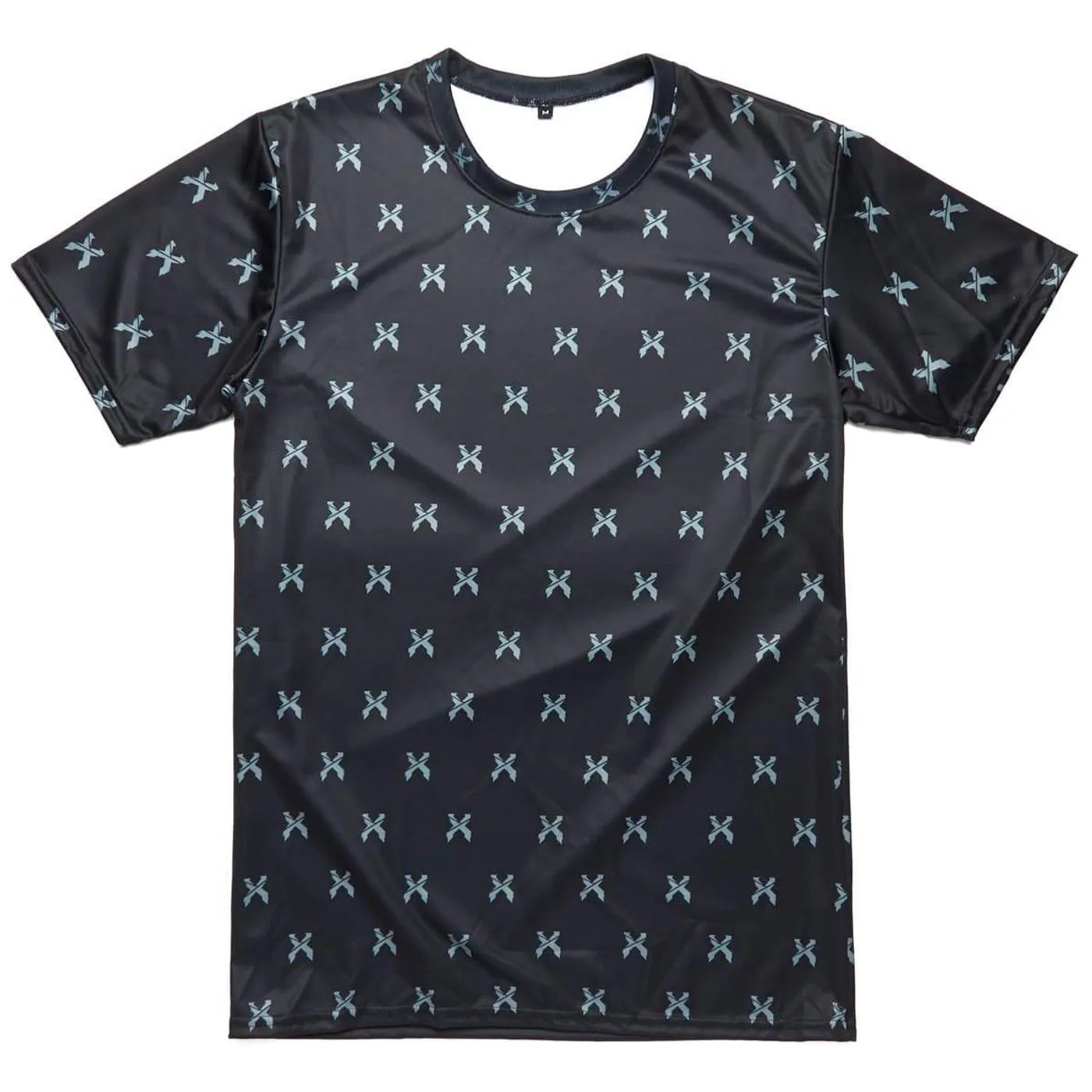 Excision Sliced Logo Allover Print Dye Sub Tee - Black