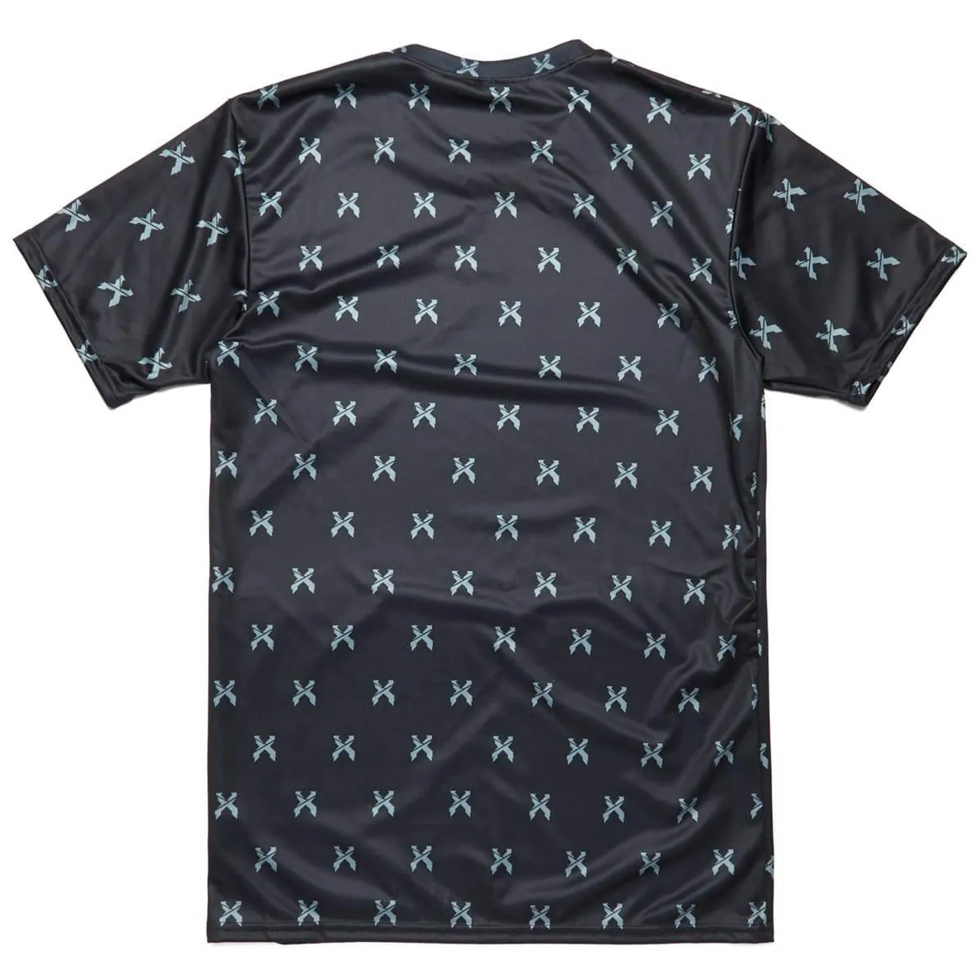 Excision Sliced Logo Allover Print Dye Sub Tee - Black