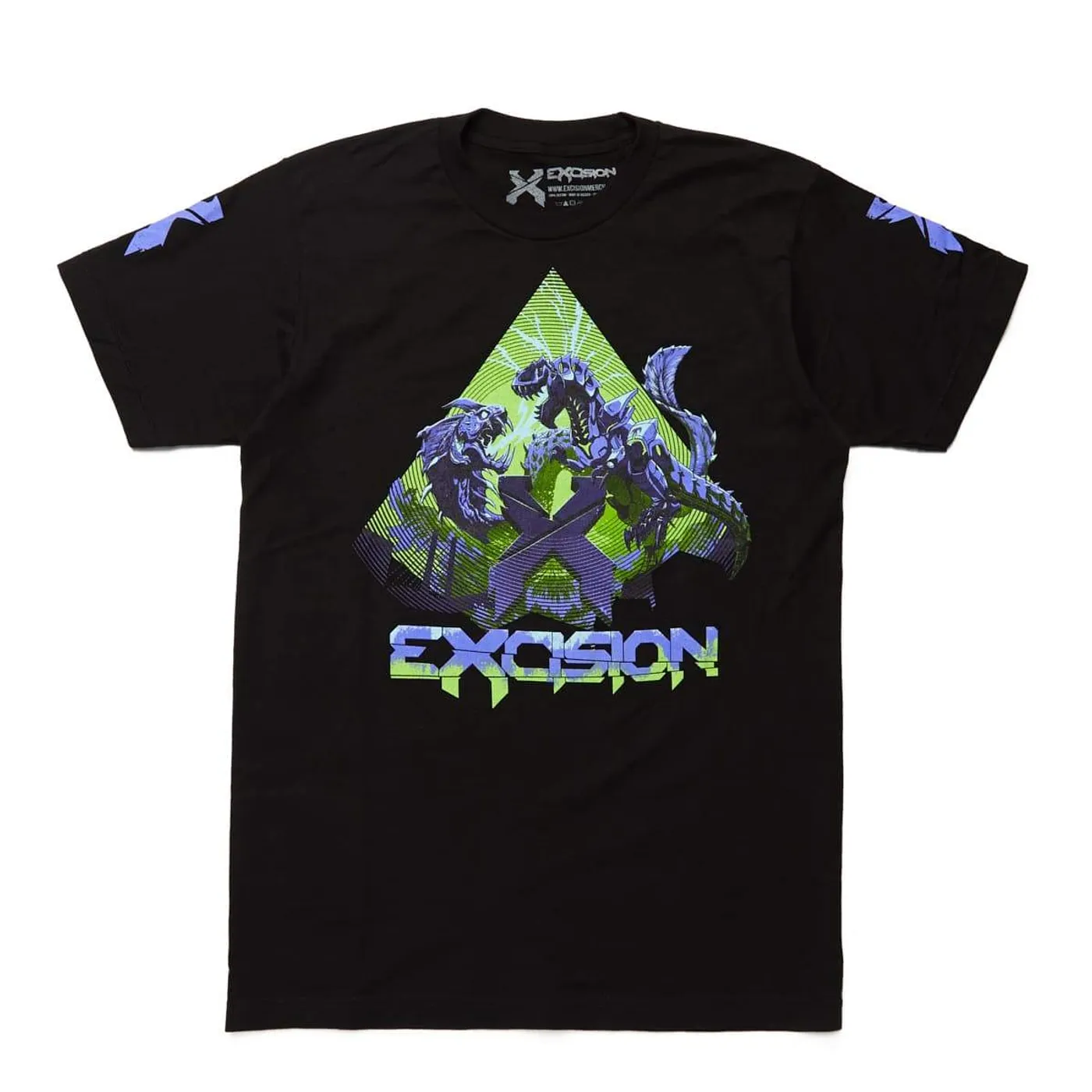 Excision Rex vs. Kaiju T-Shirt - Black