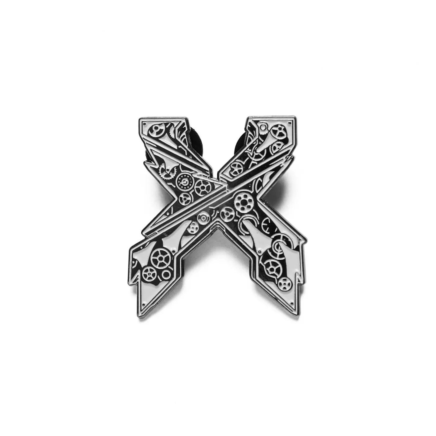 Excision Evolution Tour Enamel Pin - Black/White