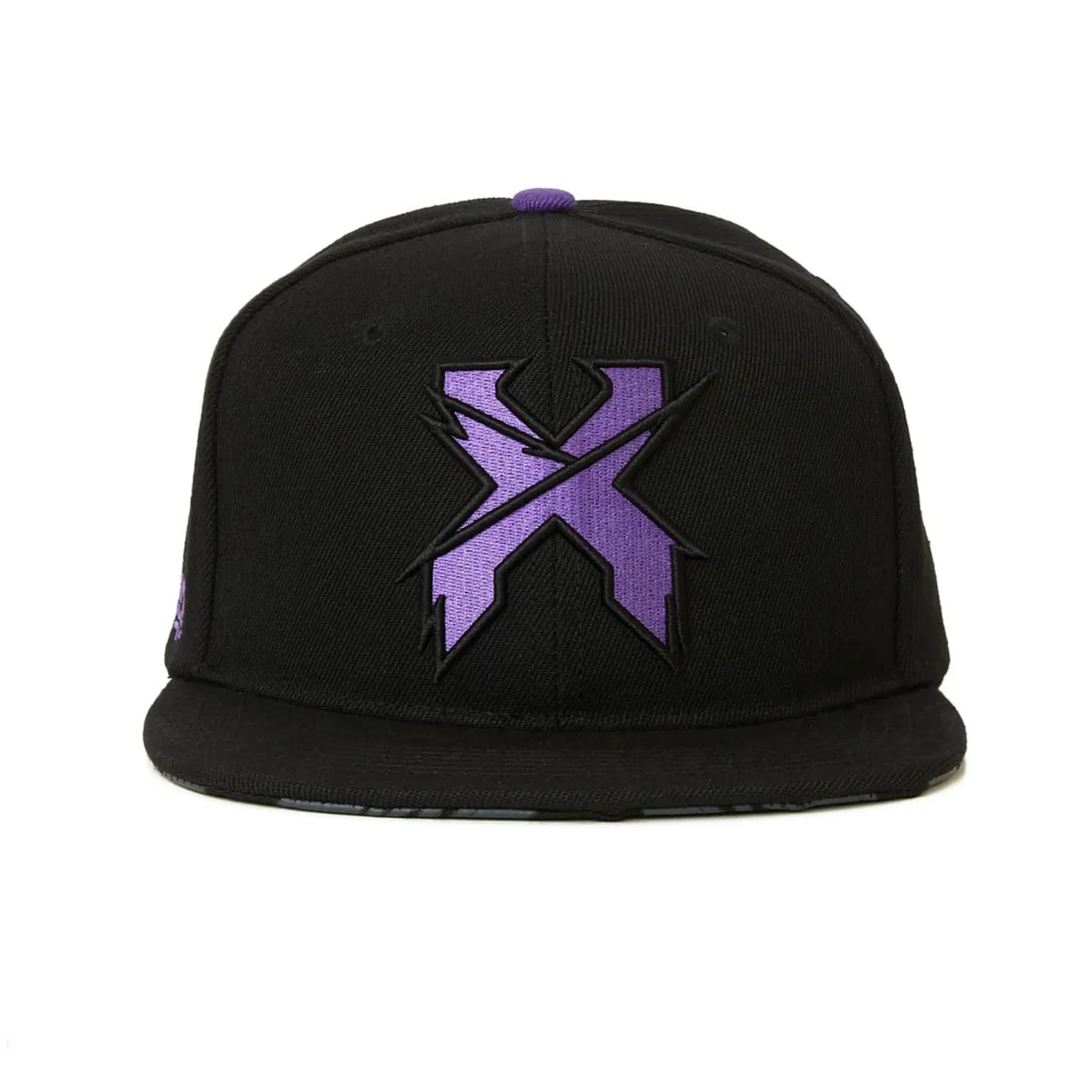 Excision 'Sliced' Snapback - Black/Purple