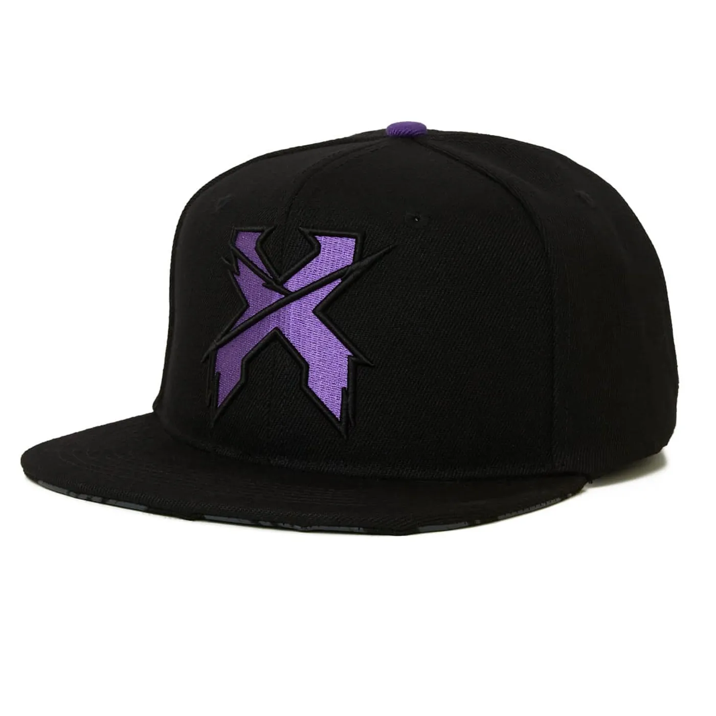 Excision 'Sliced' Snapback - Black/Purple