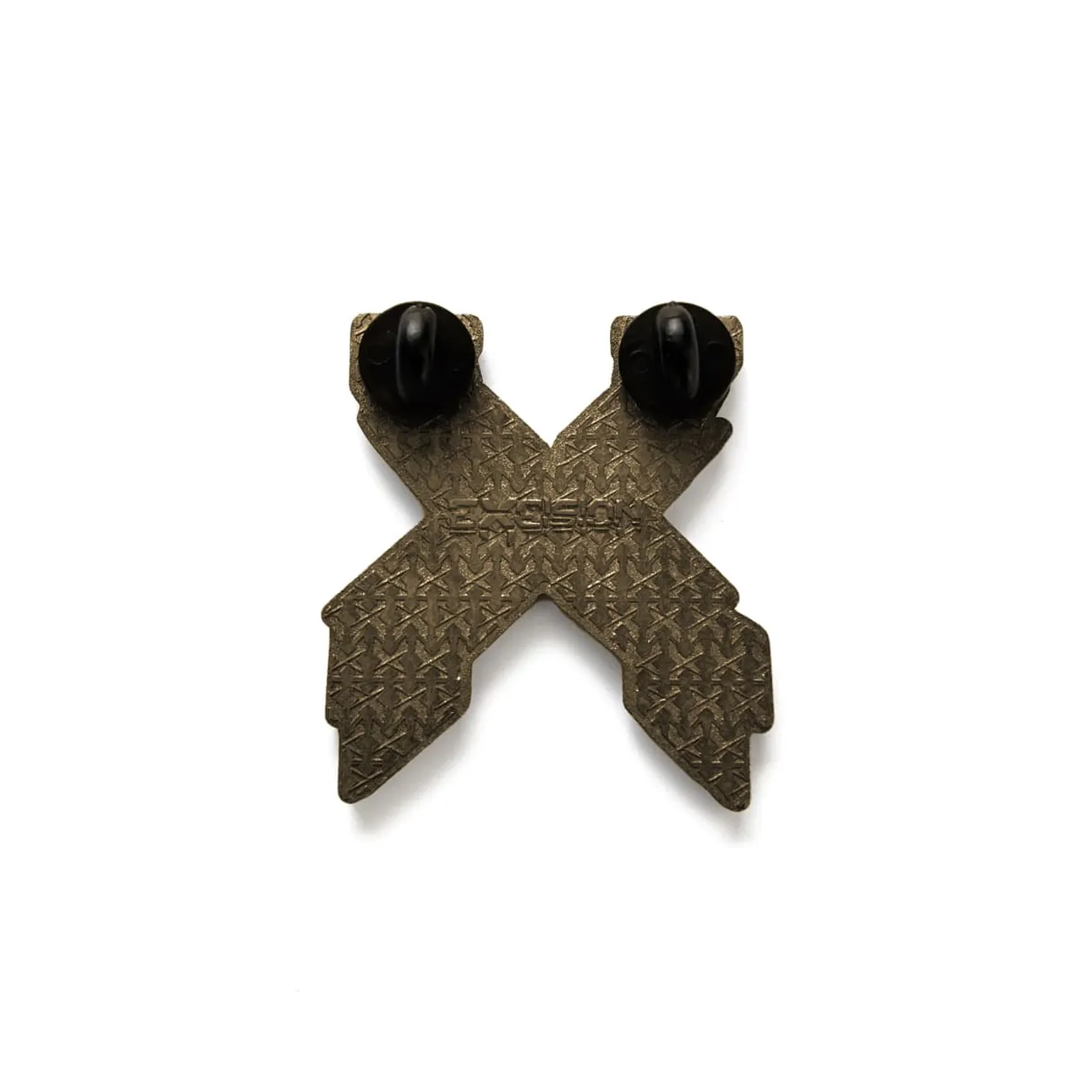 Excision 'Mech' Logo Pin - Antique Gold