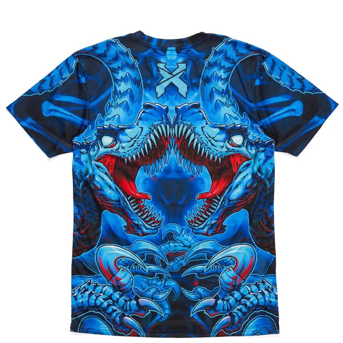 Excision 'Raptor Attack' Dye Sub Tee - Blue
