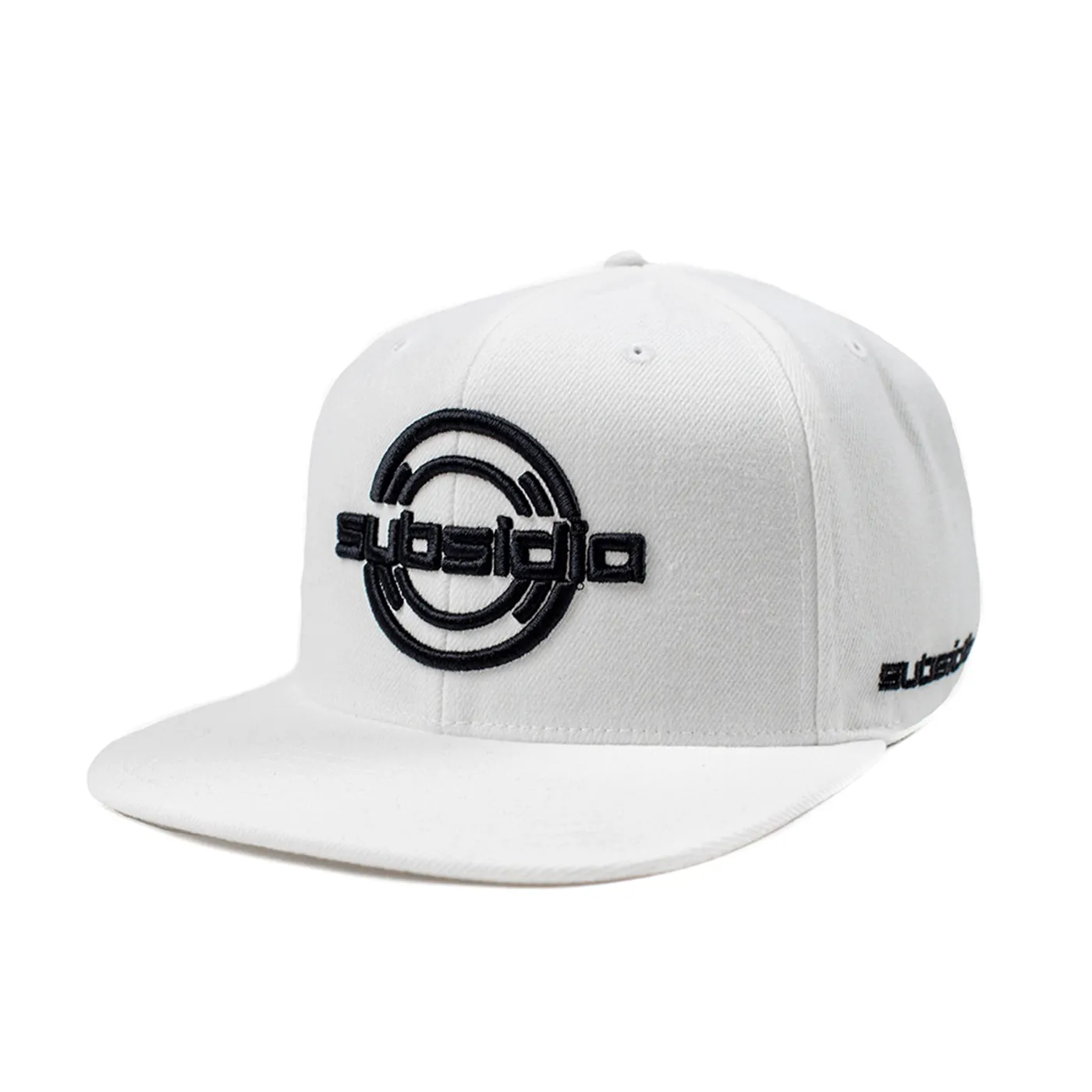 Excision 'Subsidia' Snapback - White/Black