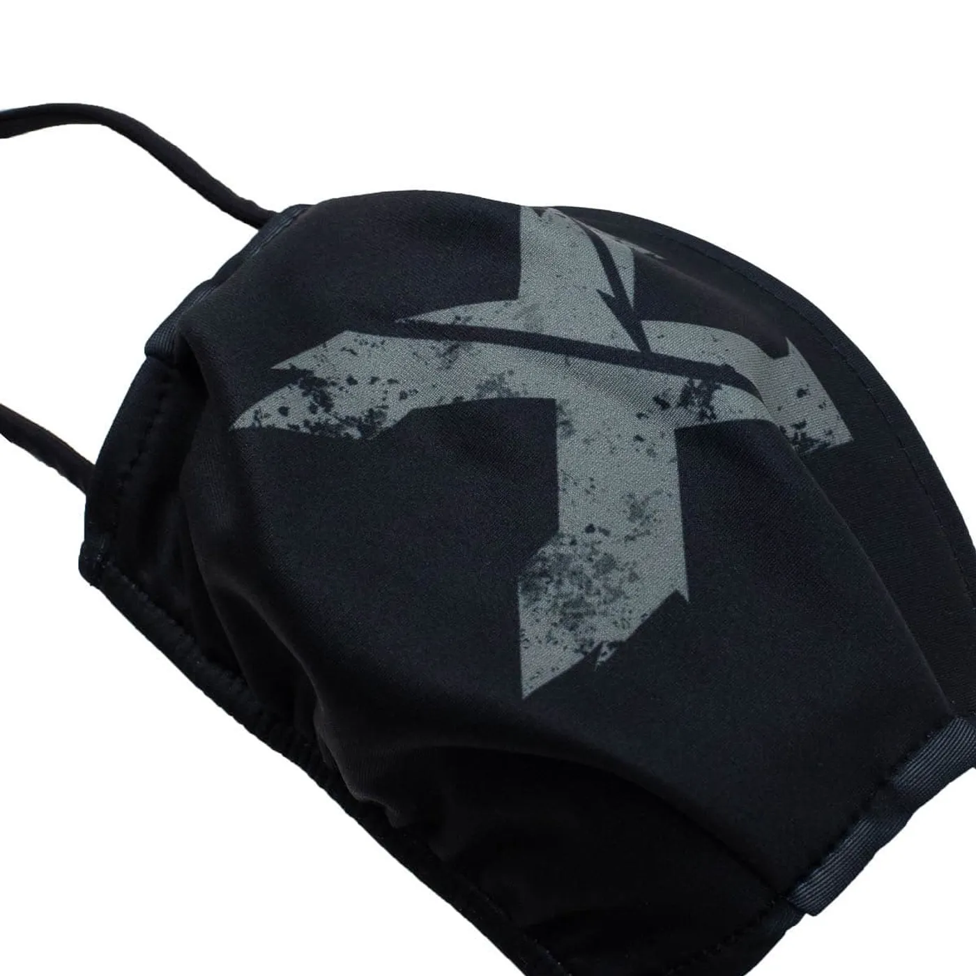 Excision 'Sliced' Logo Face Mask - Black/Grey