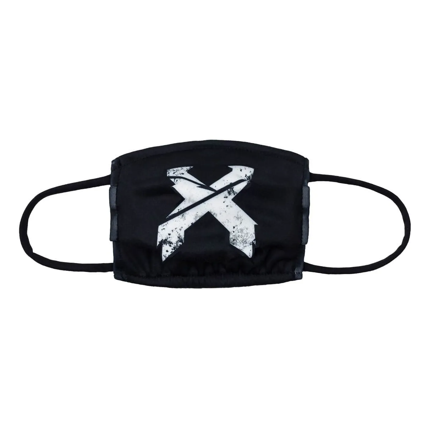 Excision 'Sliced' Logo Face Mask - Black/White