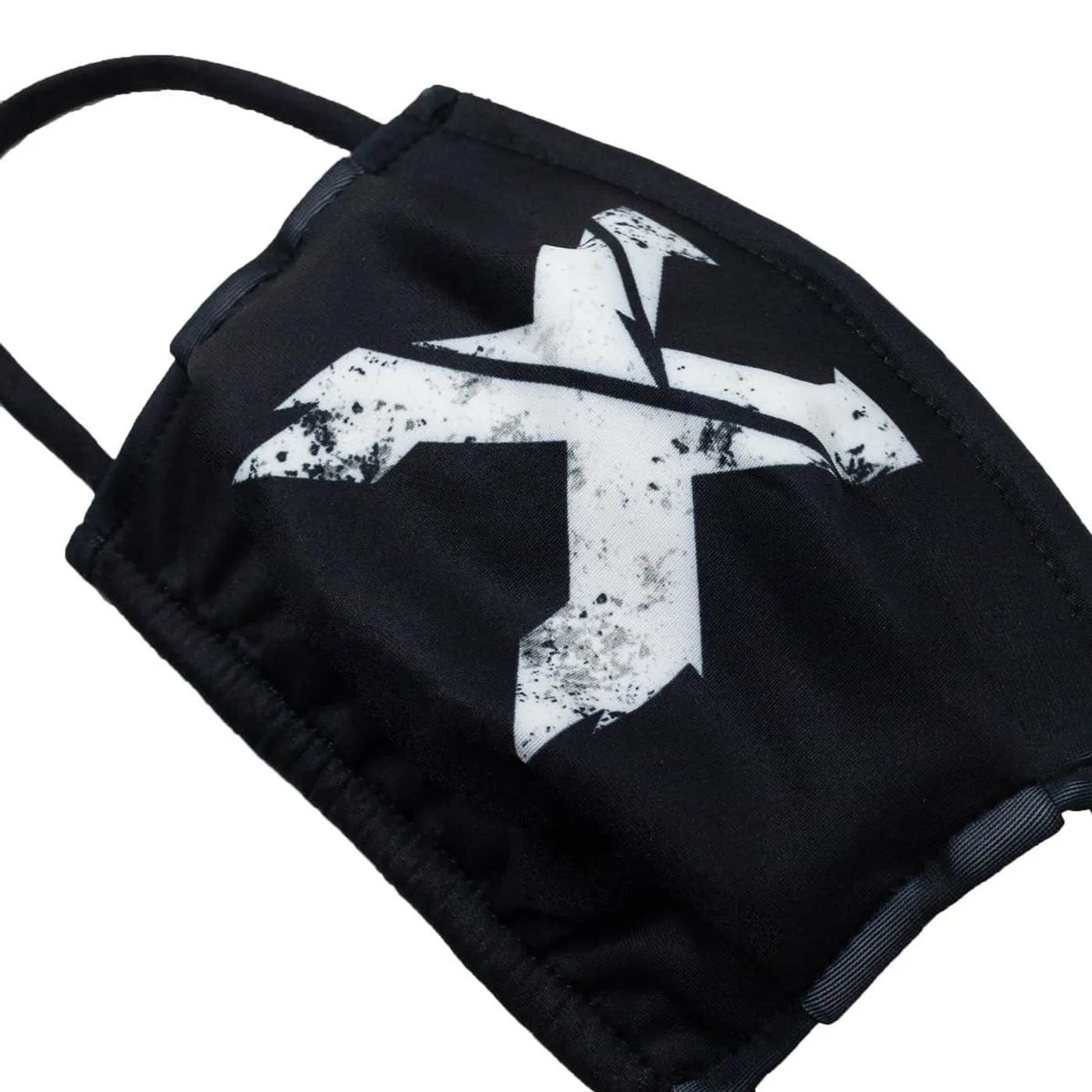 Excision 'Sliced' Logo Face Mask - Black/White