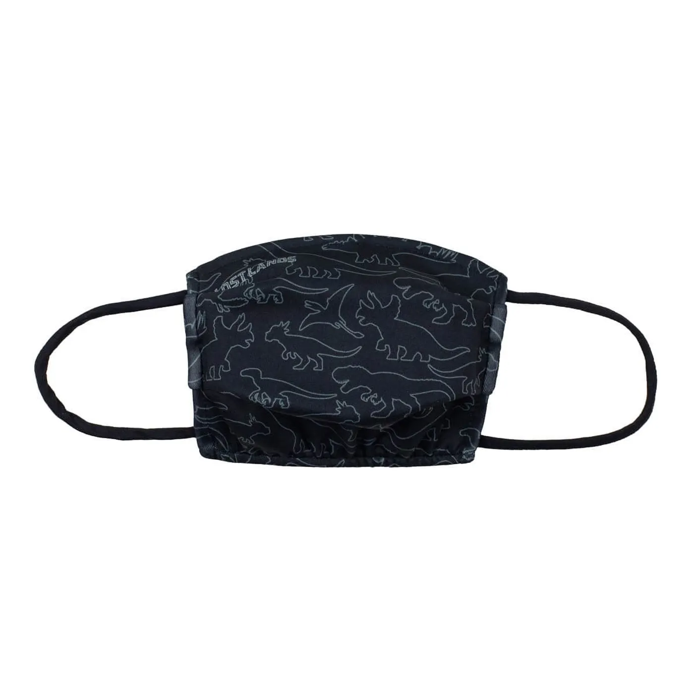 Excision 'Dino Pattern' Face Mask - Black/Grey