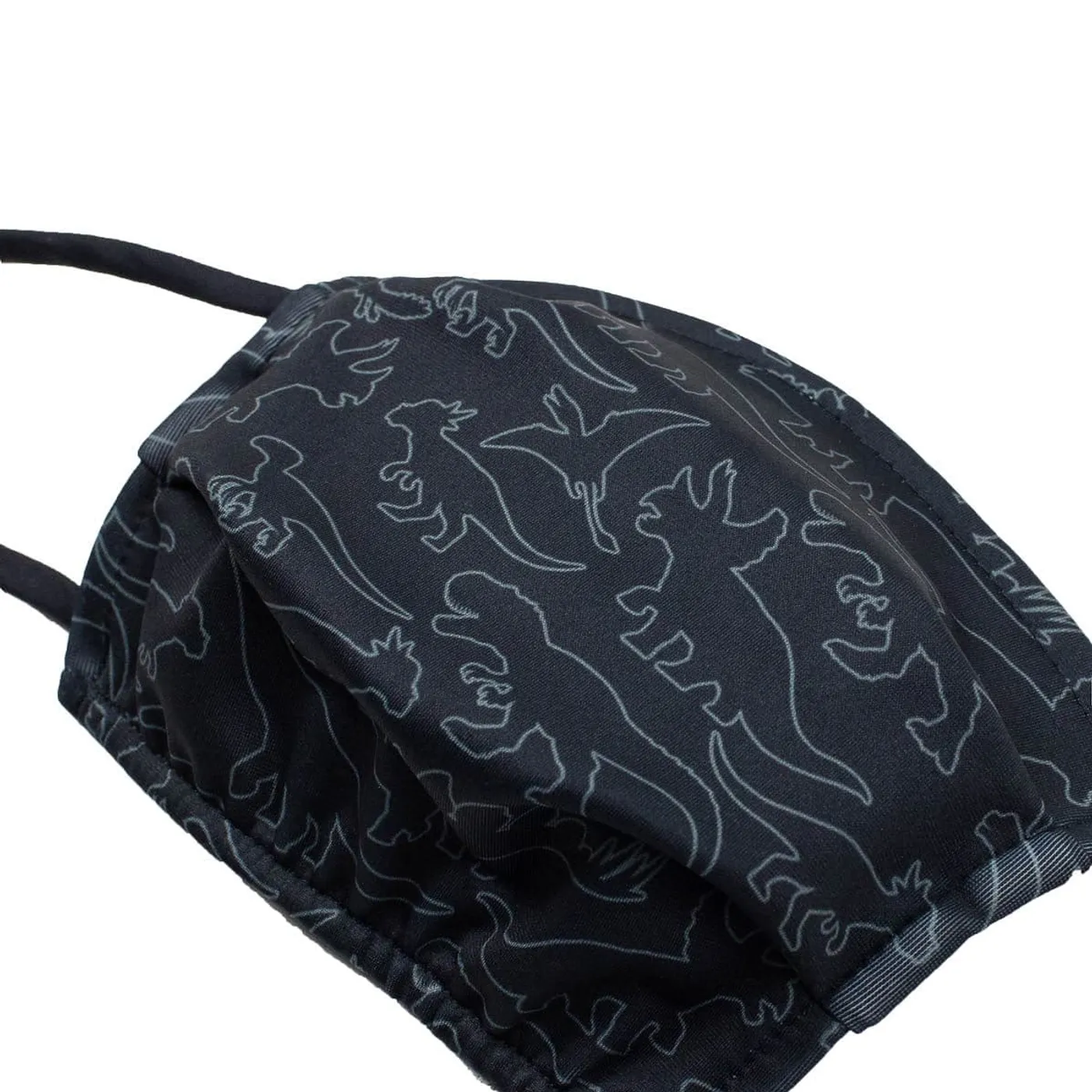 Excision 'Dino Pattern' Face Mask - Black/Grey