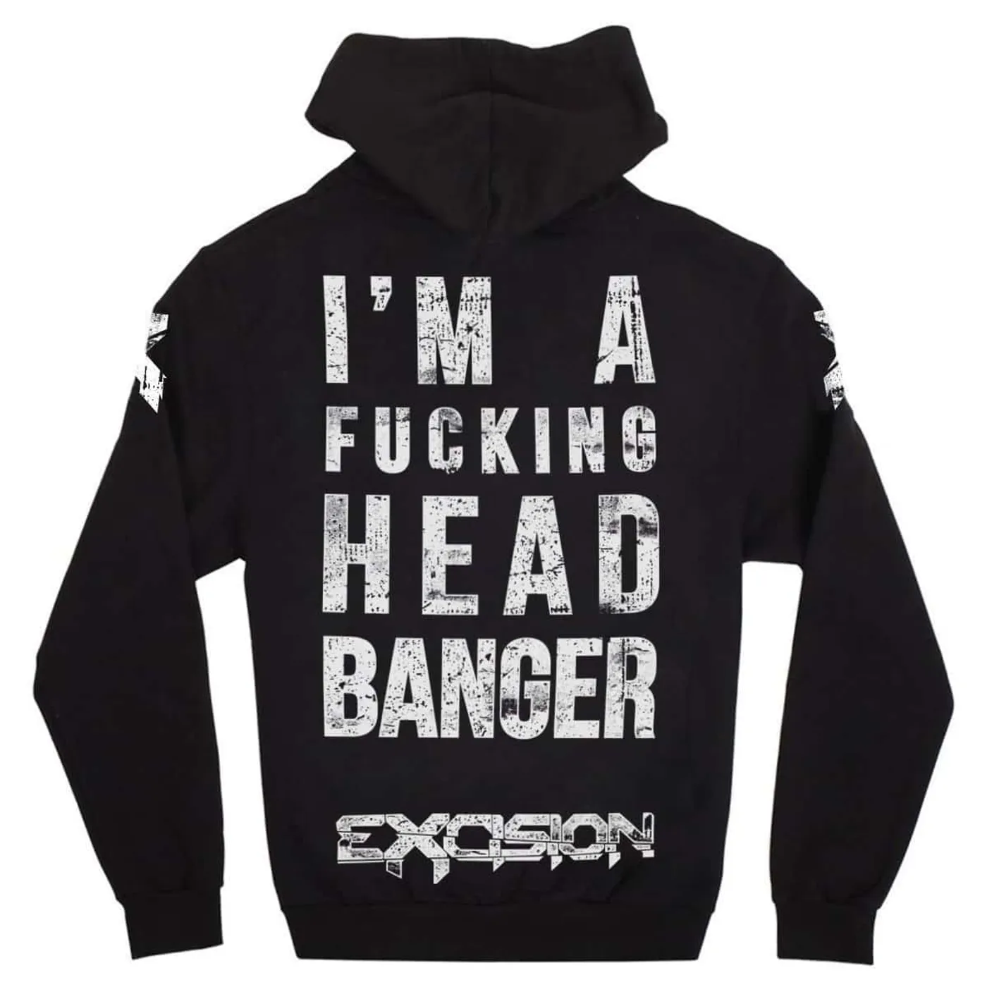 Excision 'Headbanger' 2.0 Unisex Zip-Up Hoodie
