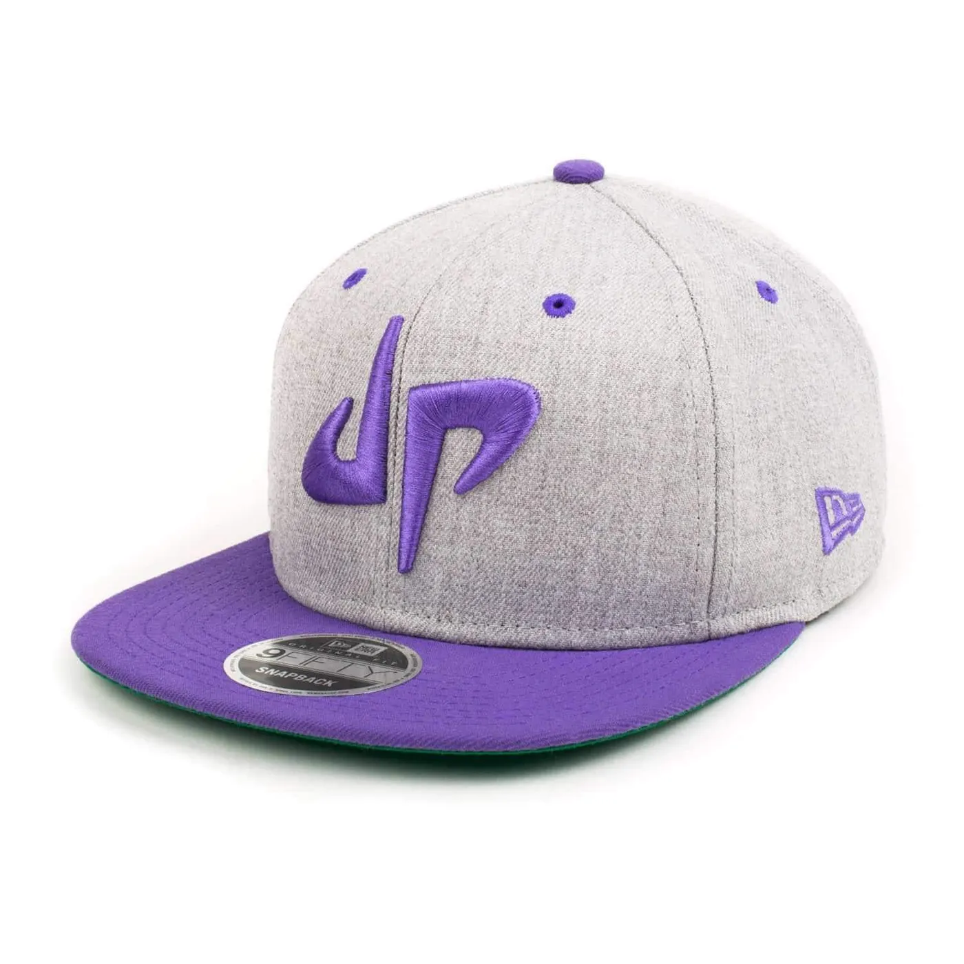 Dude Perfect DP x New Era 9Fifty Snapback // Gray + Purple