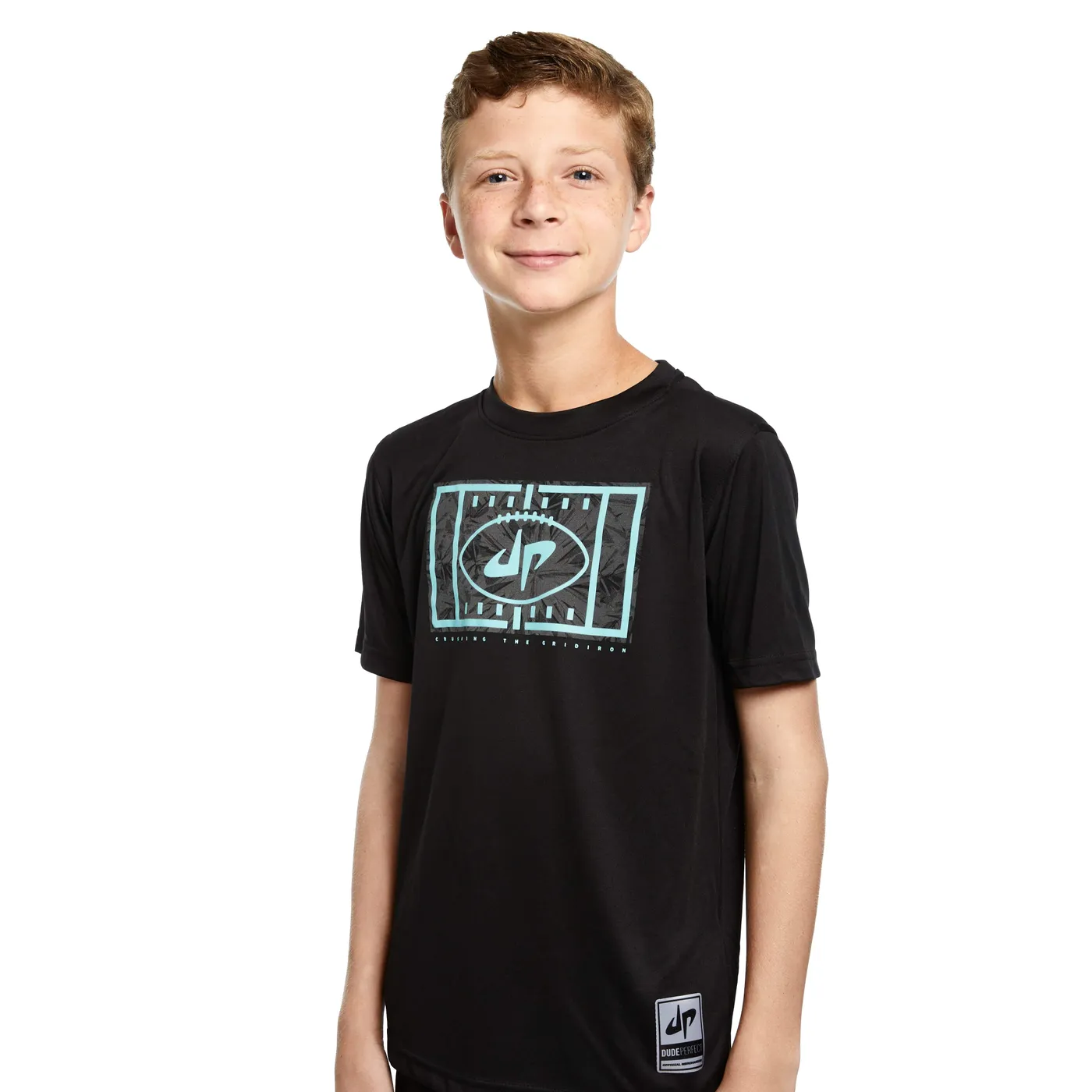Dude Perfect Crushing The Gridiron 4 Reflective Performance Tee
