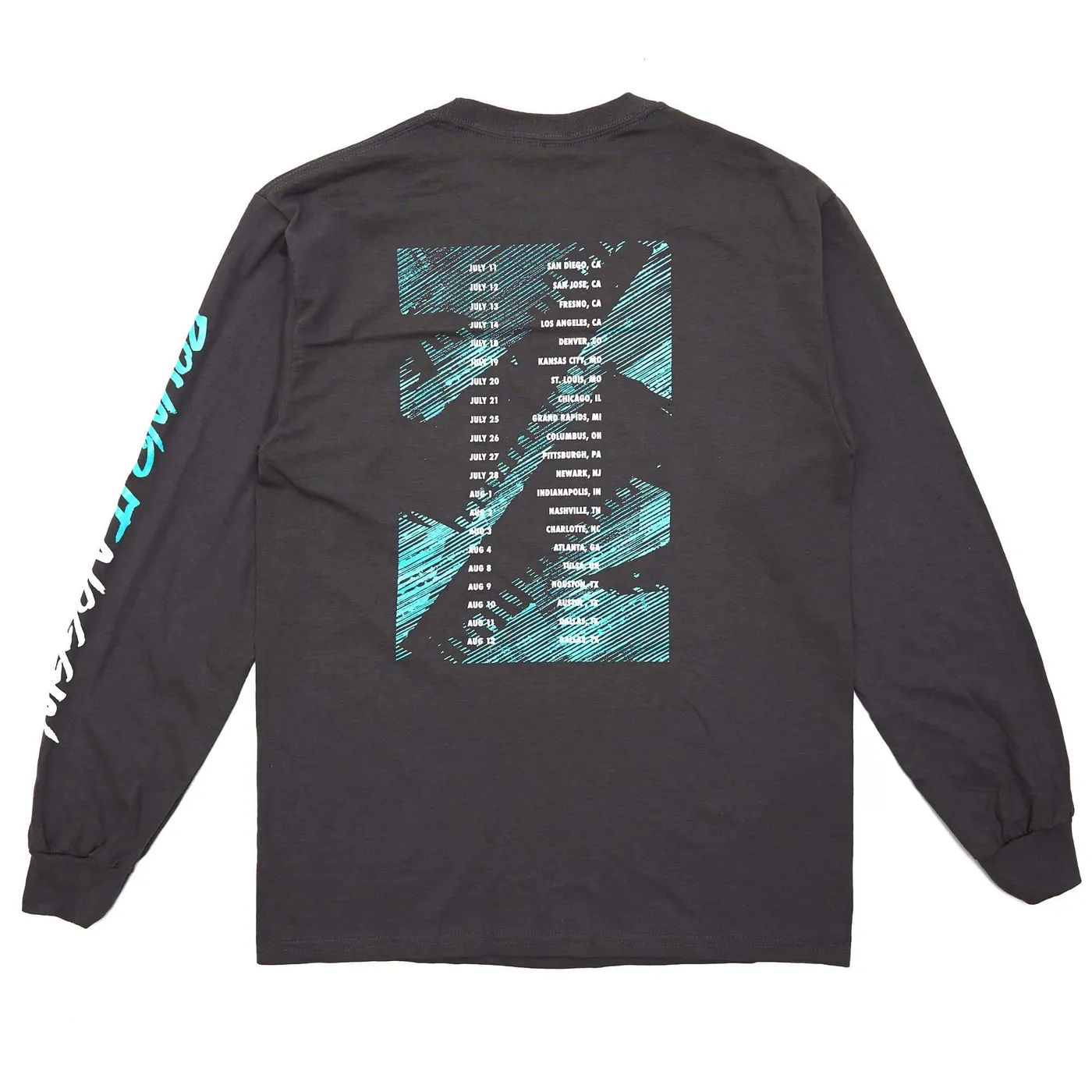 Dude Perfect Official Pound It Noggin Tour 2019 Long Sleeve Tee w/ Tour Dates