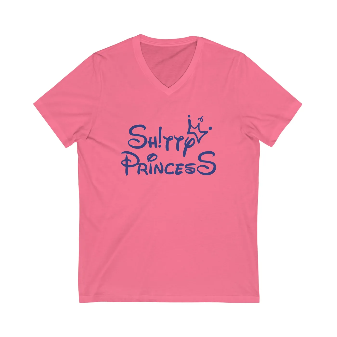 Shitty Princess Spring Pop 2023 Unisex Jersey Short Sleeve V-Neck Tee