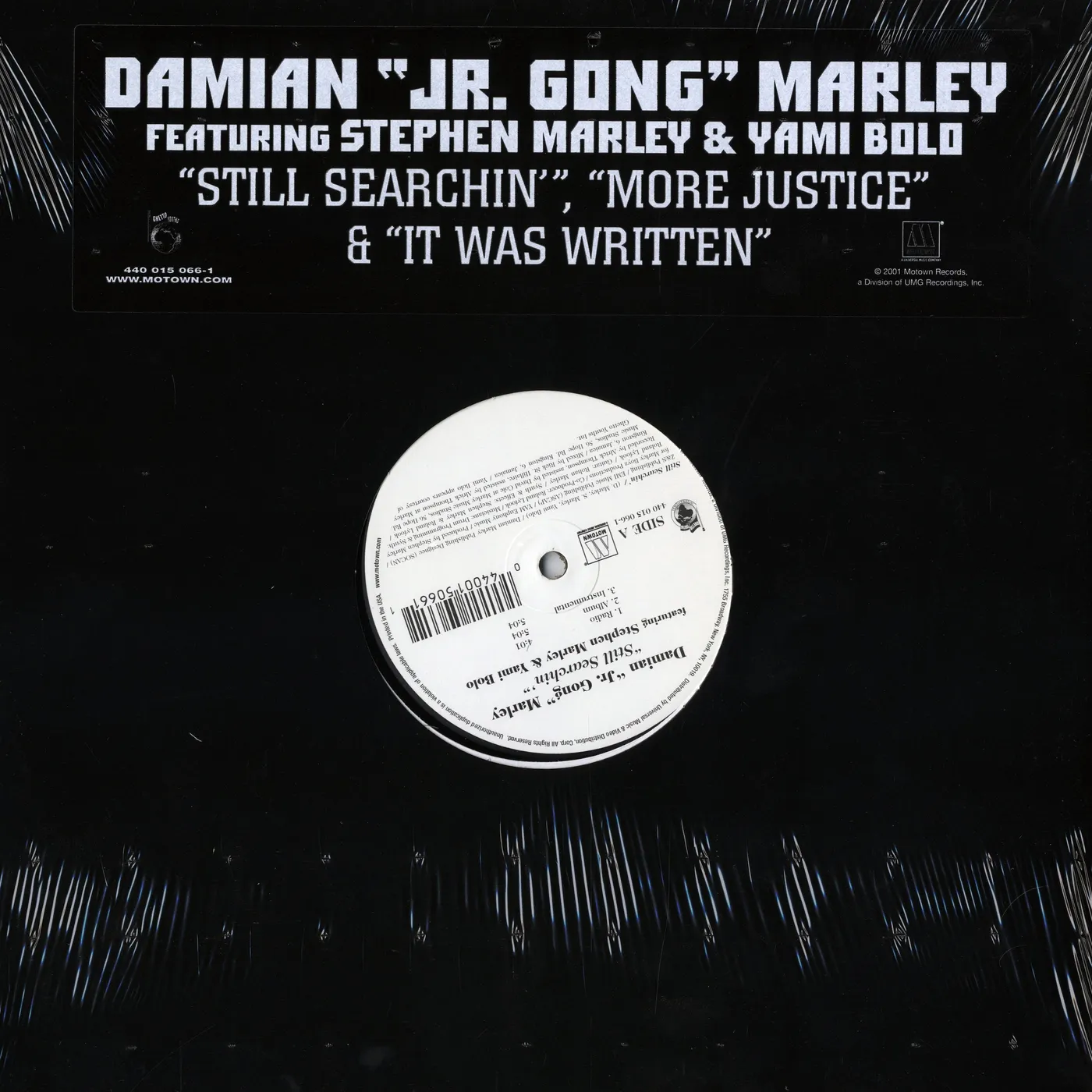 Damian Marley Damien "JR. Gong" Marley - Still Searchin'/More Justice & It Was Written (12" Vinyl)