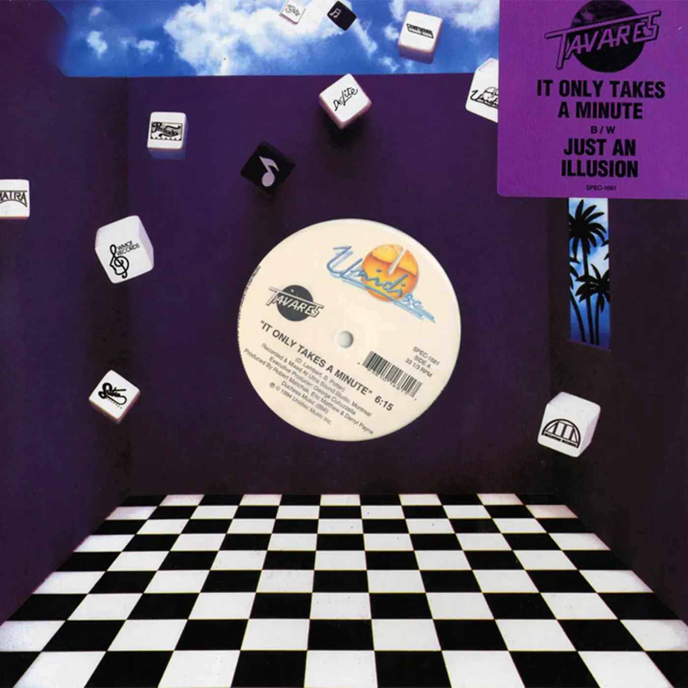 Tavares - It Only Takes A Minute/Just An Illusion (Vinyl)