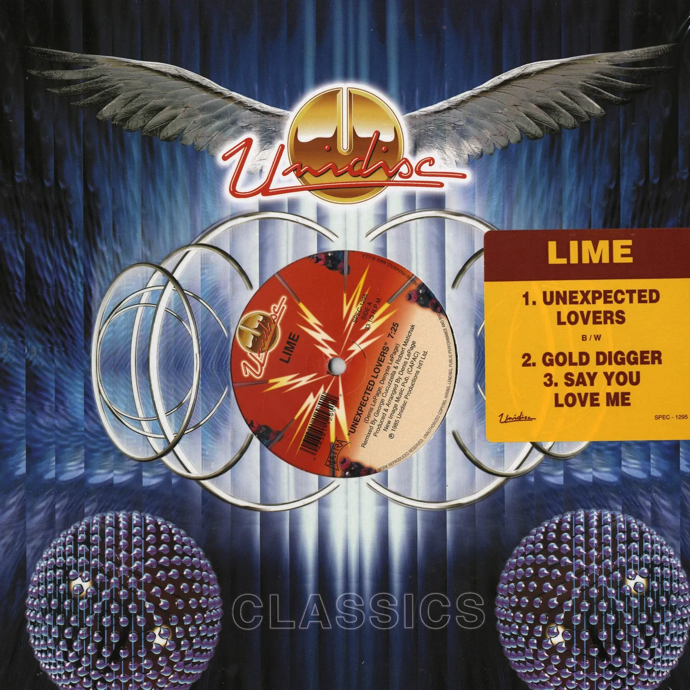 Lime - Unexpected Lovers/Gold Digger/Say You Love Me (Vinyl)