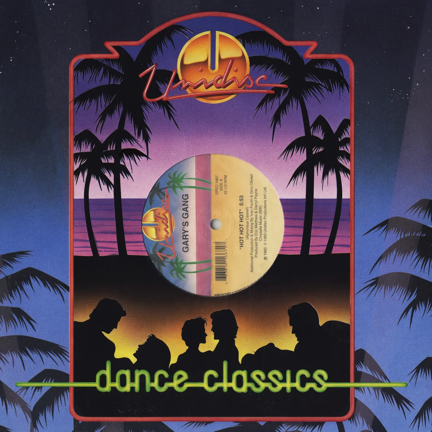 Gary's Gang - Hot Hot Hot/The Hustle & La Colegiala (Vinyl)