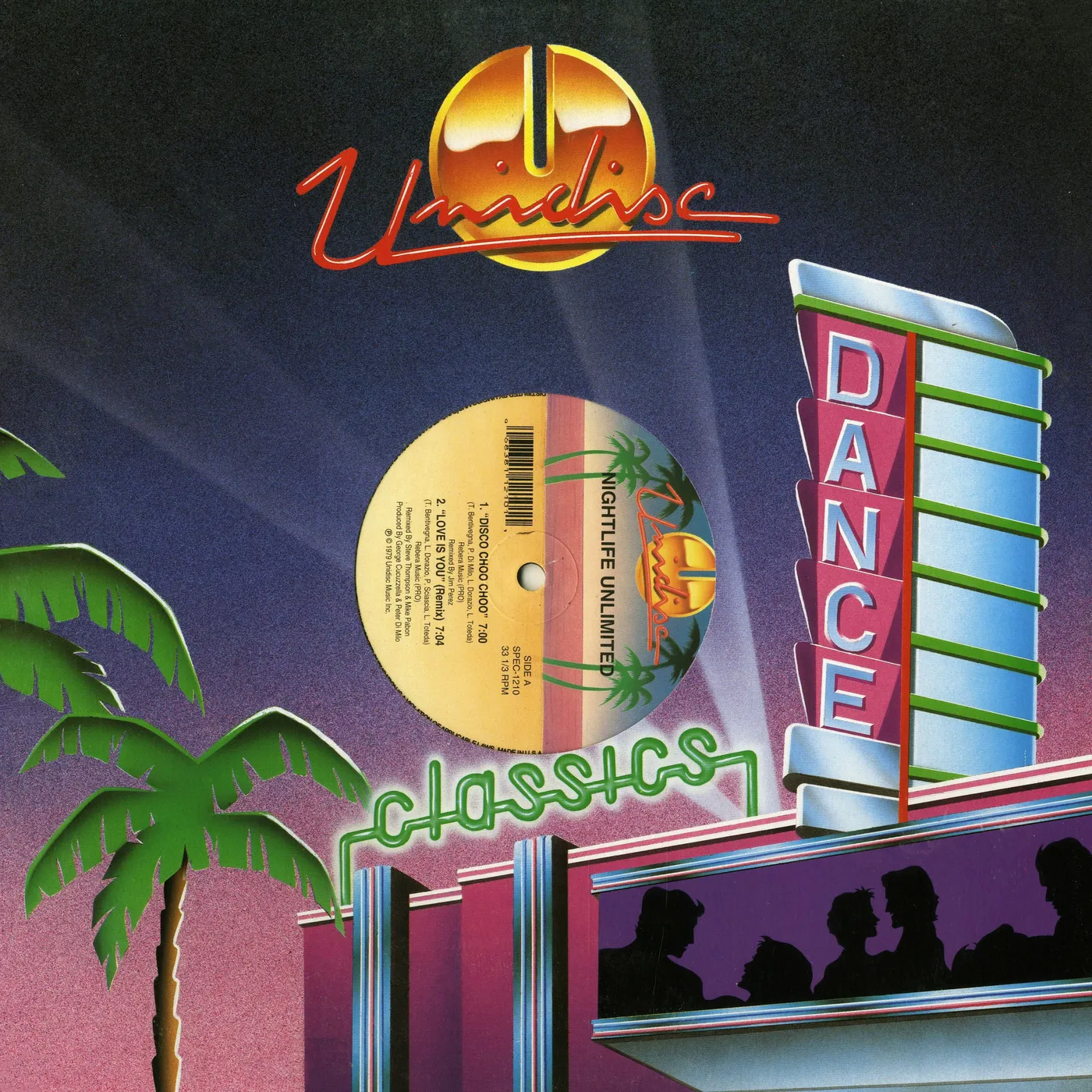 Nightlife Unlimited - Disco Choo Choo & Love Is You/Dance Freak And Boogie & Just Be Yourself (Vinyl)