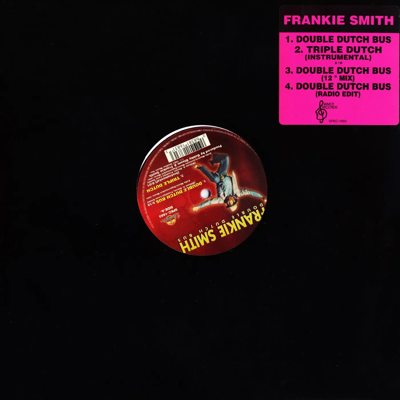 Frankie Smith - Double Dutch Bus (Single) [12" Vinyl]