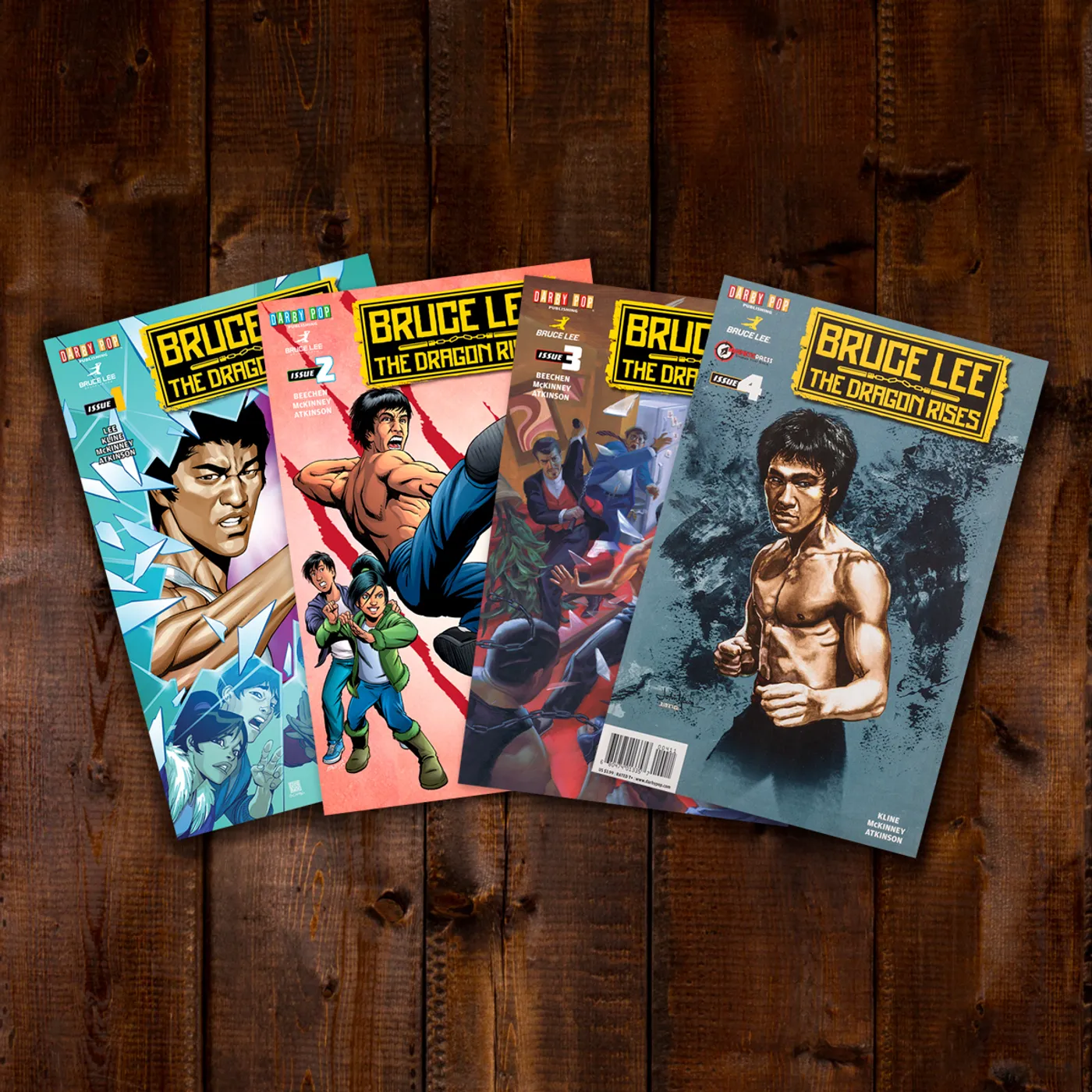 Bruce Lee: The Dragon Rises Issues 1-4 Bundle #1