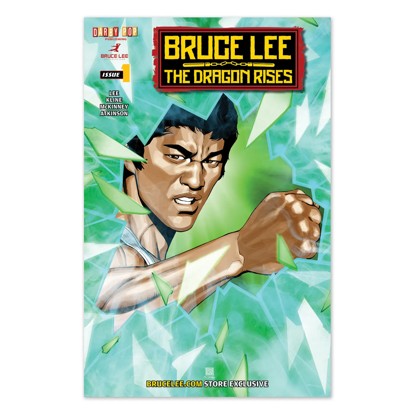 Dragon Rises Issue # 1 Cover 3 - A Bruce Lee Store Exclusive